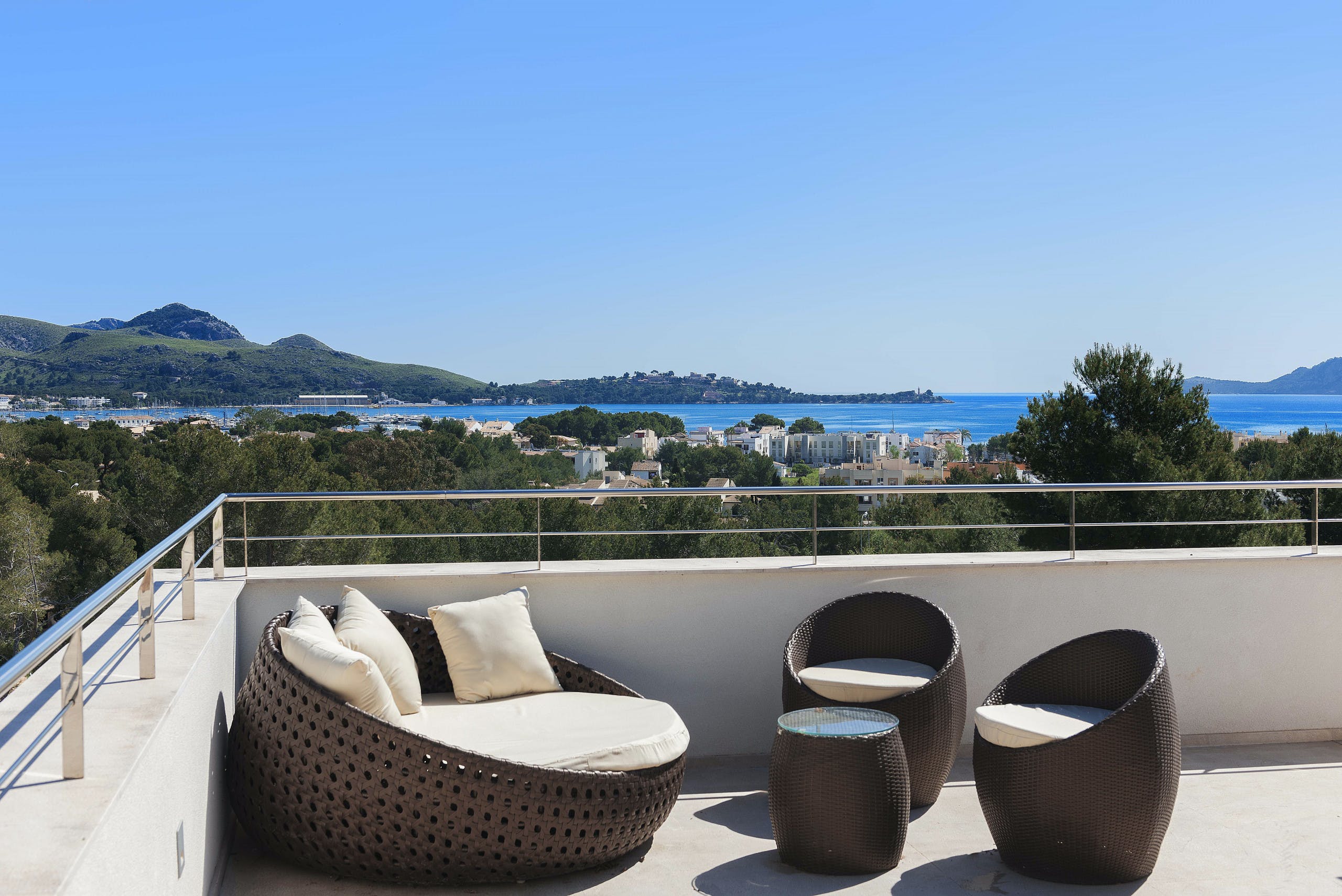 Villa Solano Llenaire Pollença-708372: 5-Bedroom Luxury Apartment with Sea Views and Pool, Pollença