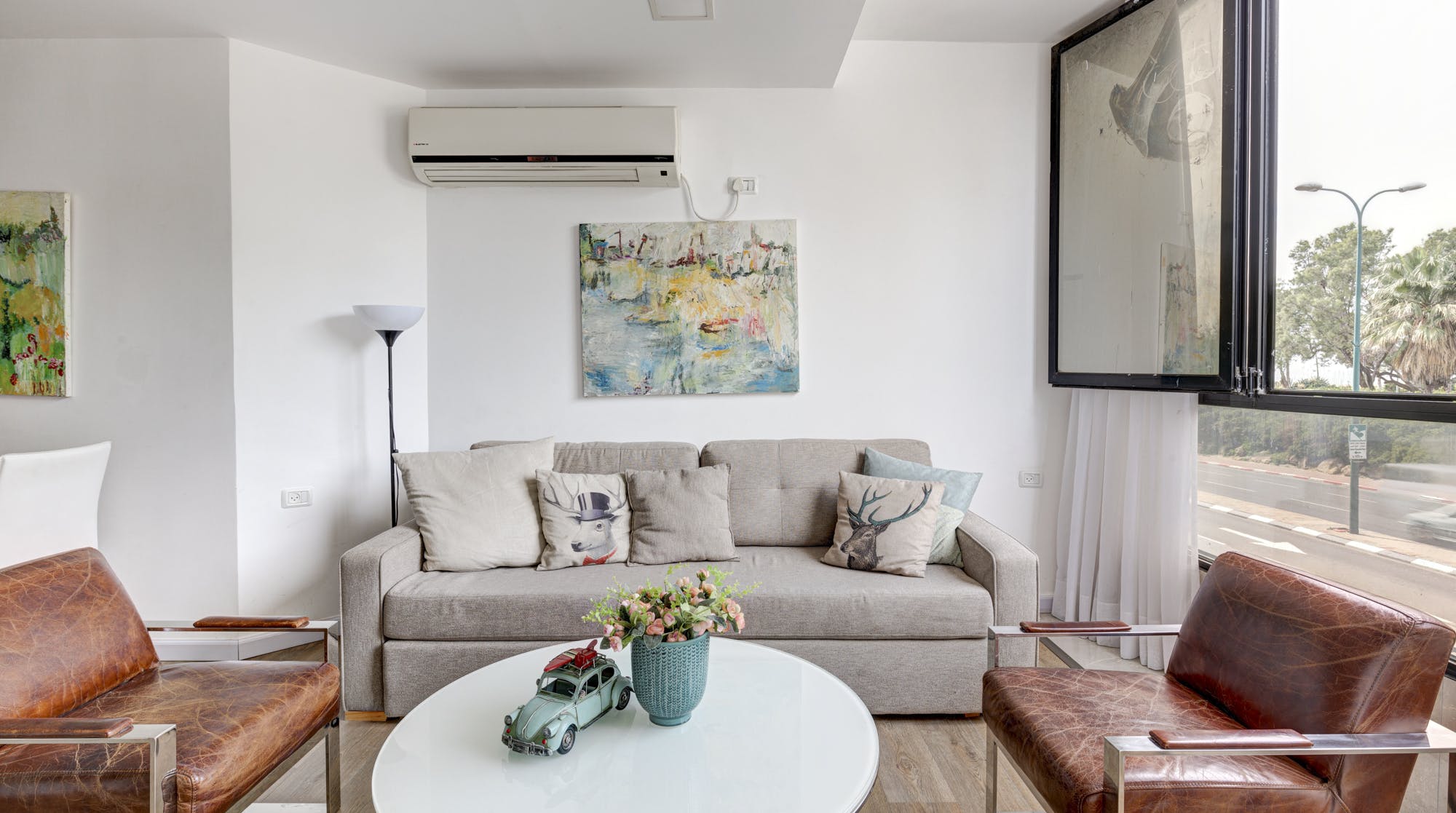Casa Yehuda Tel Aviv: Elegant 3-Bedroom Apartment Rental with Sea Views in Old North Tel Aviv