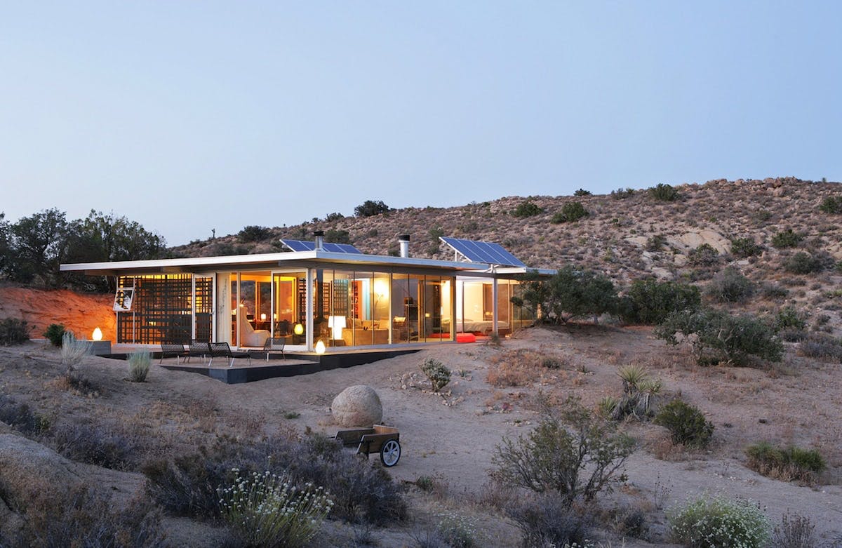 Casa Yucca Pioneertown: Sustainable 2-Bedroom Apartment with Air-Con in Pioneertown