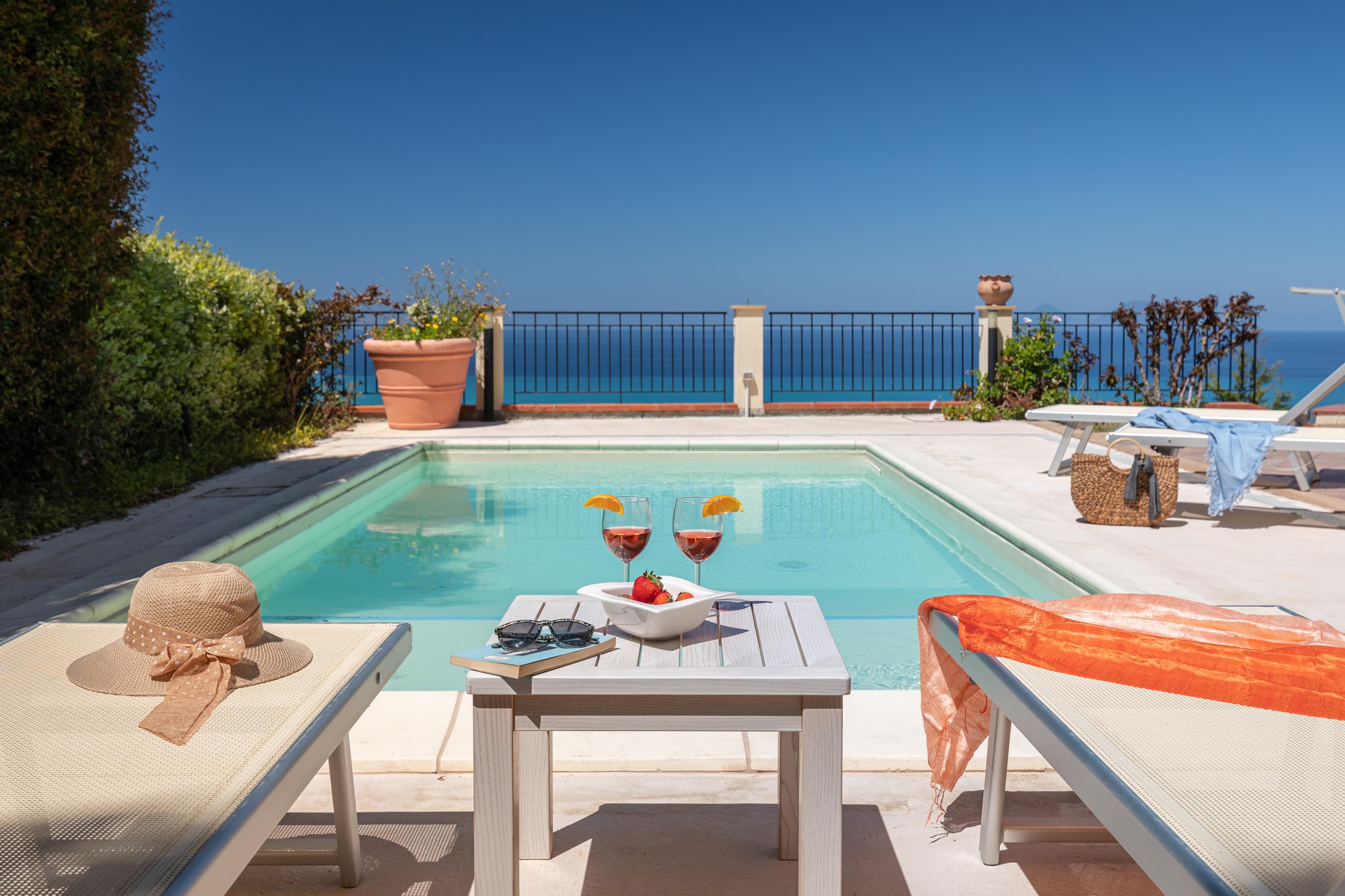 Casa Zagara Scafa: Charming 2-Bedroom Apartment with Hot Tub and Sea Views, Sicily East