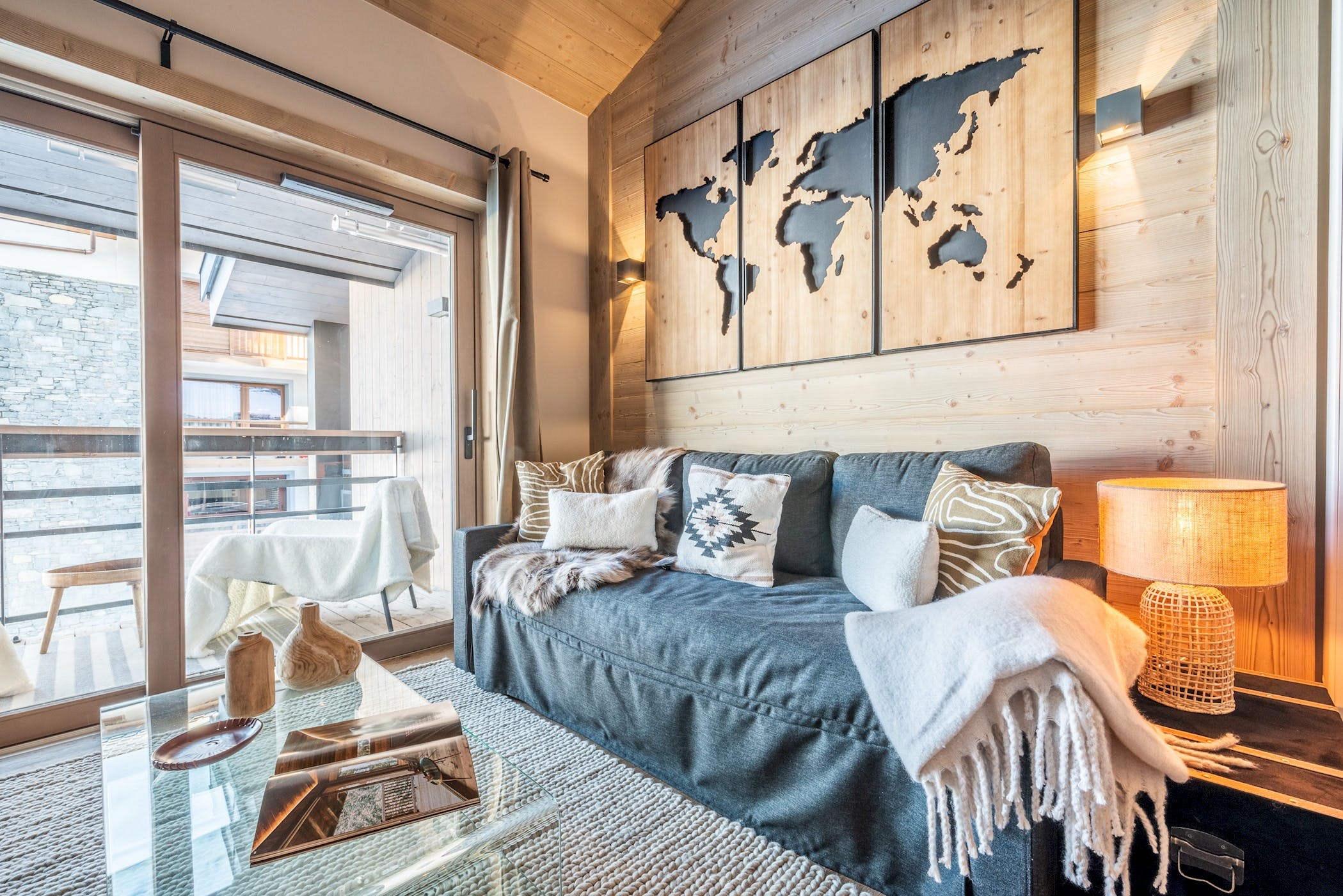 Chalet Bellevarde Courchevel: Luxury 2-Bedroom Ski Chalet with Sauna, Savoy
