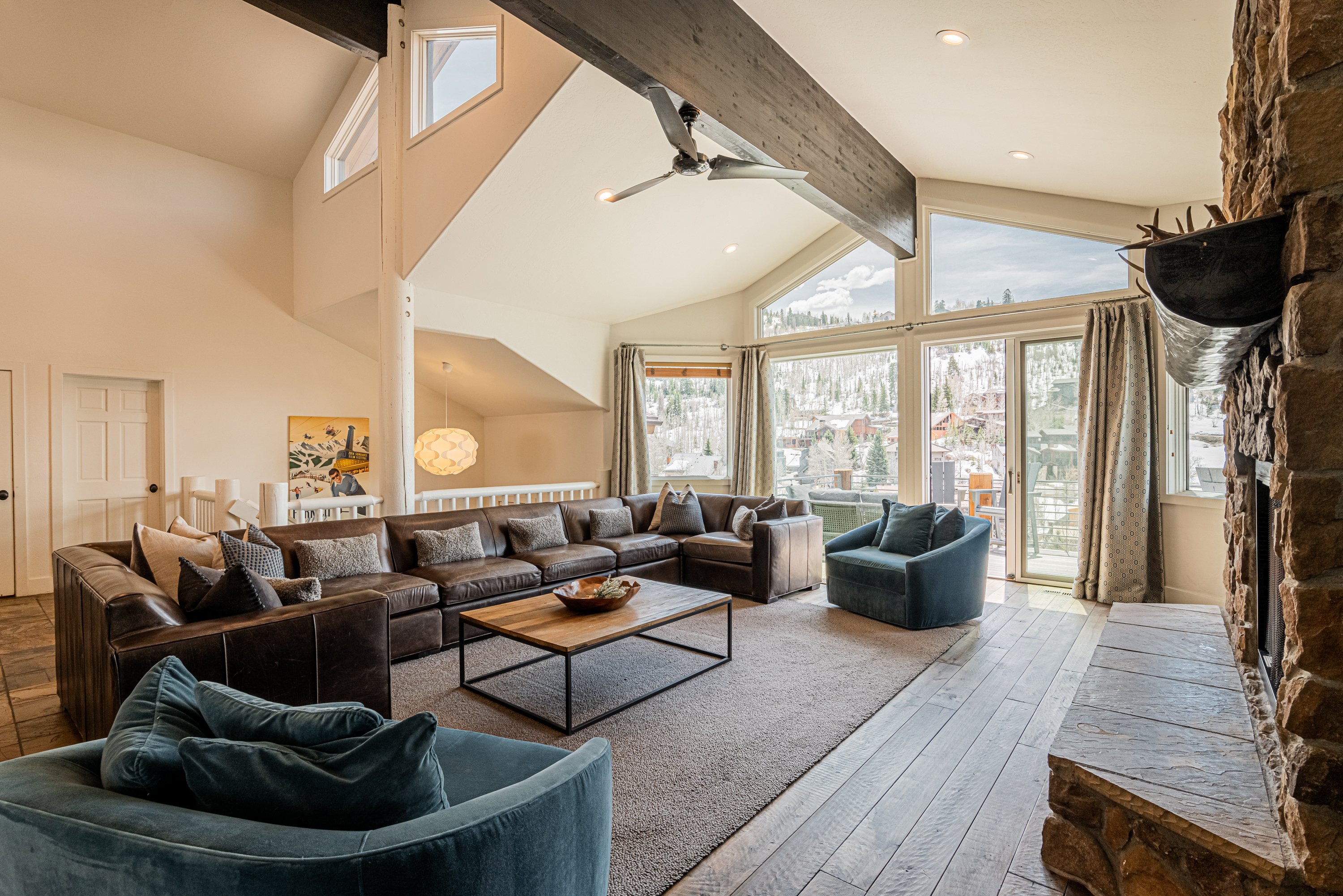 Villa Boreas Jeremy Ranch Park City-748210: Spacious 6-Bedroom Ski Chalet with Hot Tub, Park City