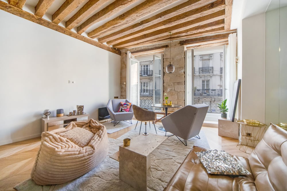 Villa Aurore Mazet Le Marais: Charming 1-Bedroom Family-Friendly Apartment Rental Le Marais Paris