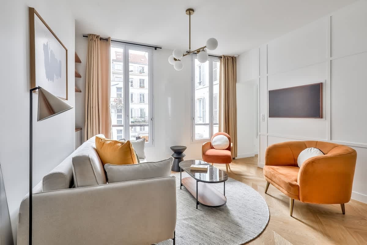 Villa Aurore Bonne Nouvelle Grands Boulevards: Stylish 2-Bedroom Luxury House with Family-Friendly Features, Grands Boulevards Paris