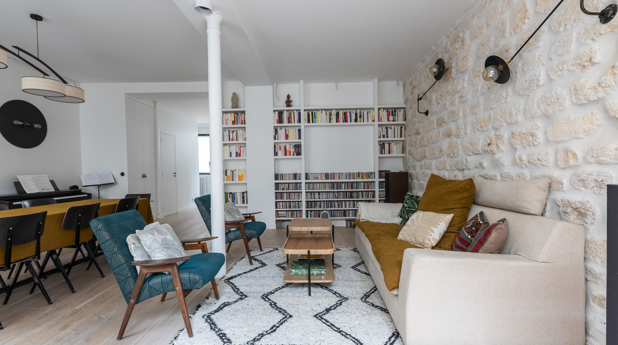 Villa Safran Menilmontant Belleville – Buttes Chaumont: Charming 3-Bedroom Apartment Rental with Family-Friendly Features, Belleville Buttes Chaumont