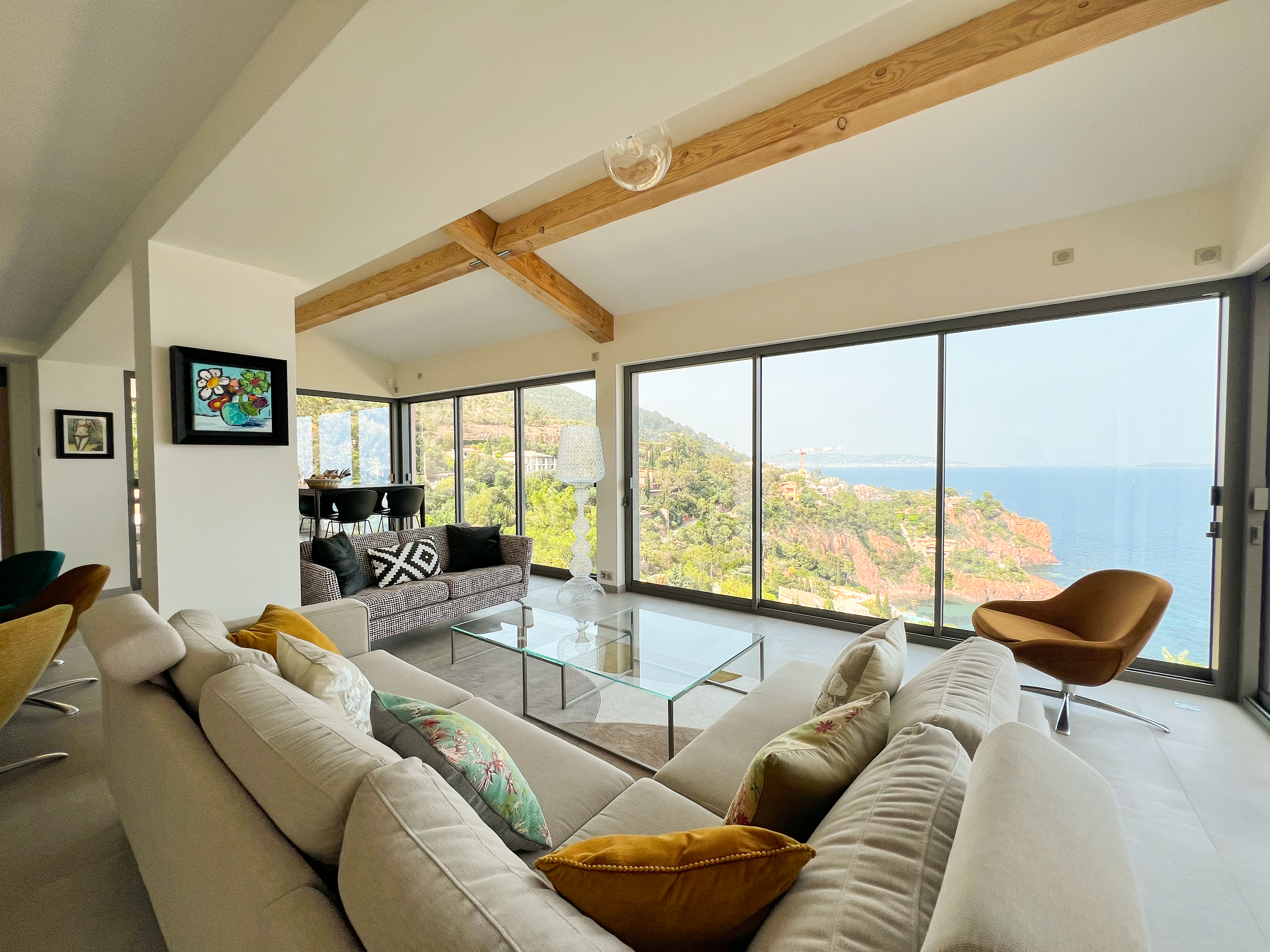 Villa Aurore Siagne Cannes: Luxury 5-Bedroom Villa with Seaview and Pool, French Riviera