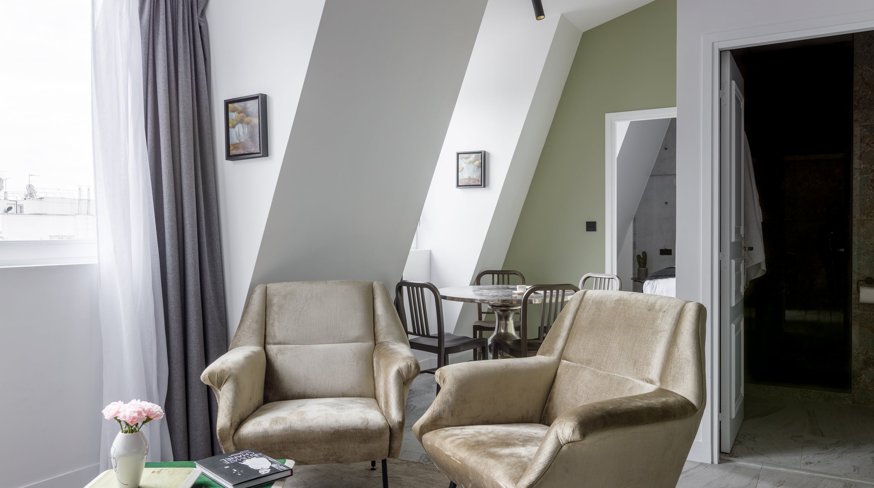 Villa Safran Ternes Arc de Triomphe – Champs-Élysées-828645: Stylish 1-Bedroom Apartment with Air Conditioning near Arc de Triomphe, Paris