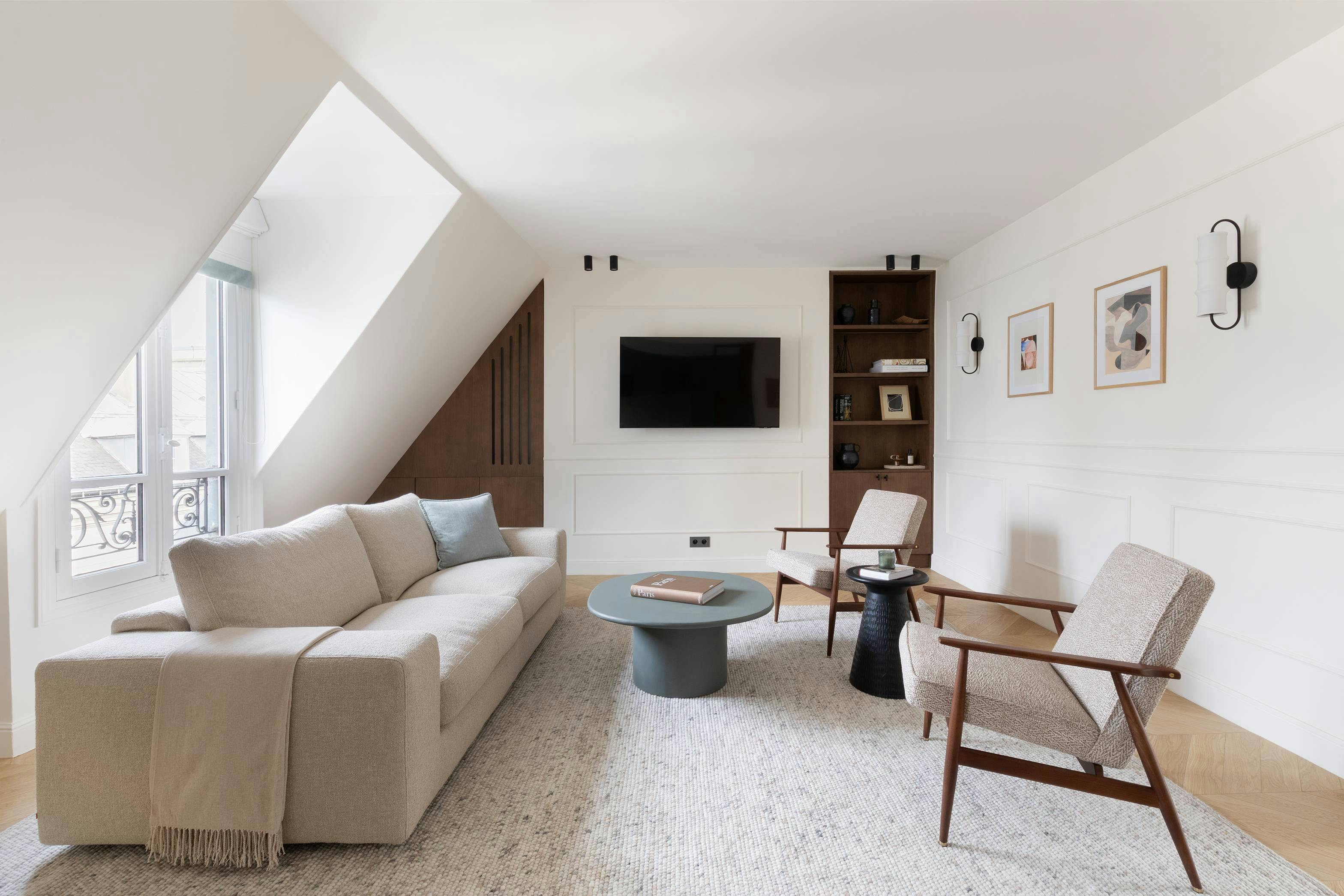 Villa Crépuscule Pâte Opéra – Madeleine – Grands Magasins: Elegant 2-Bedroom Apartment with Air-Con, Opéra – Madeleine