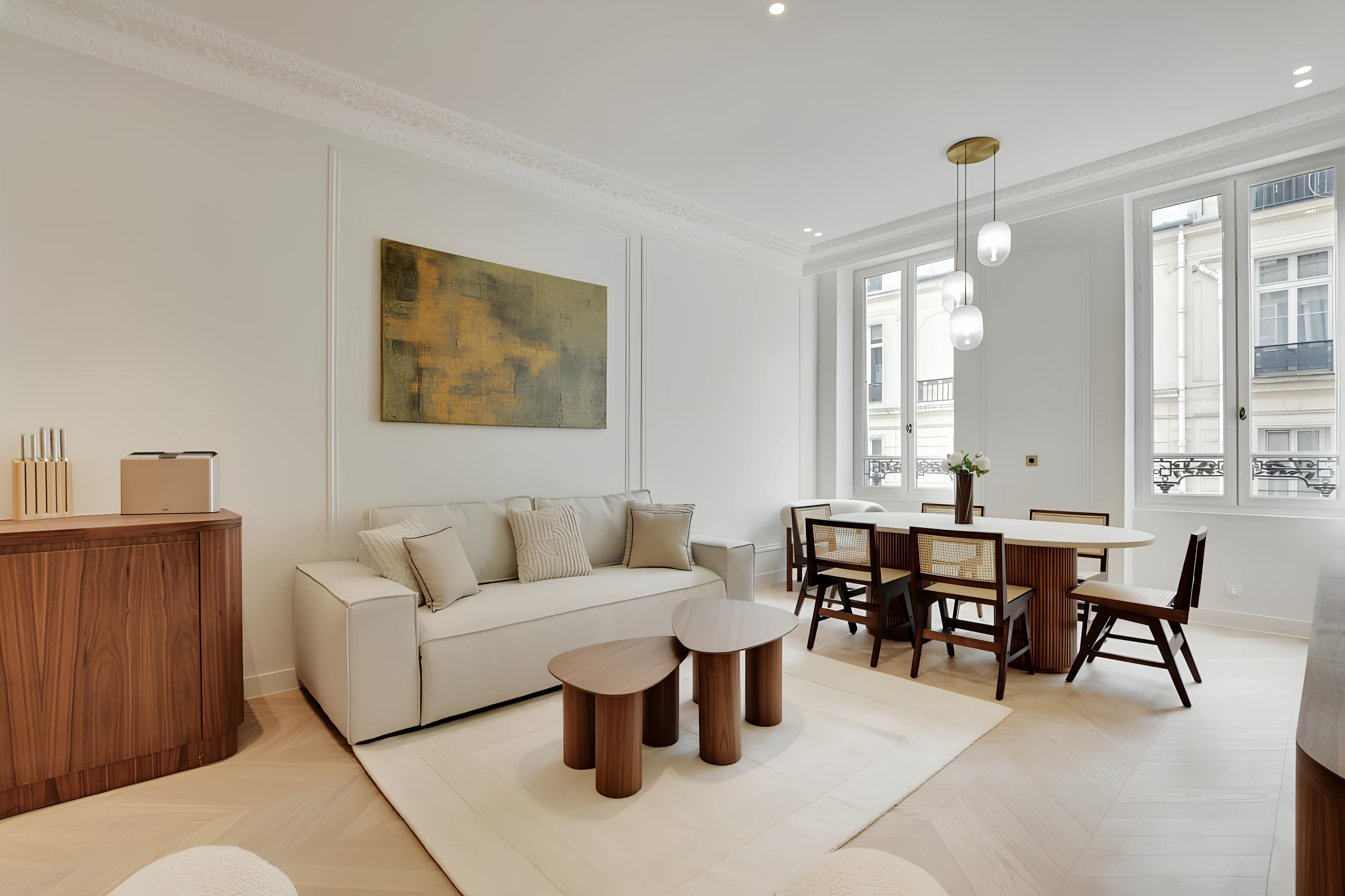 Villa Crépuscule Chaussée Opéra – Madeleine – Grands Magasins-716930: Elegant 2-Bedroom Luxury Apartment with Family-Friendly Features, Opéra – Madeleine – Grands Magasins
