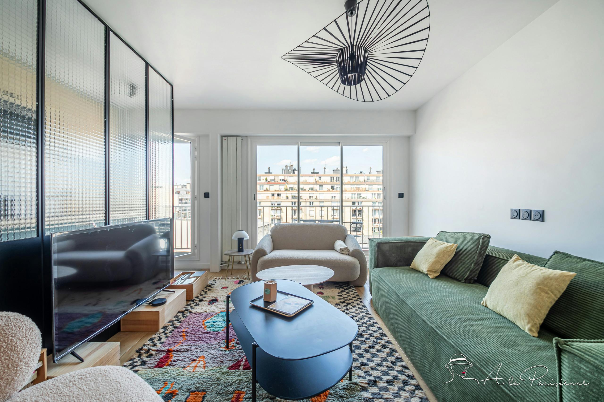Villa Nordet Passy Eiffel Tower-858815: Chic 1-Bedroom Apartment Rental with Private Balcony, Eiffel Tower Paris