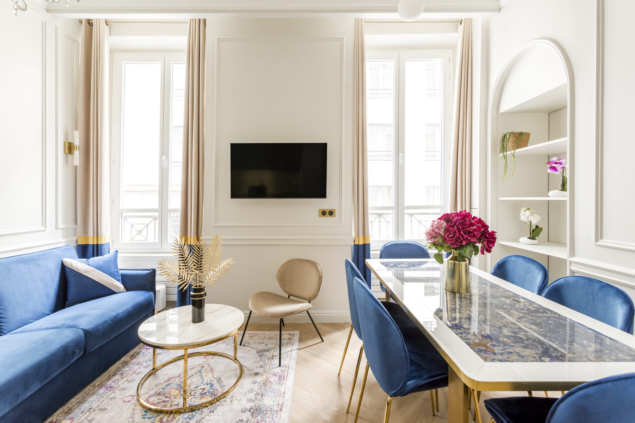 Villa Crépuscule Clichy Opéra – Madeleine – Grands Magasins: Elegant 2-Bedroom Apartment for Families and Remote Work, Opéra – Madeleine – Grands Magasins