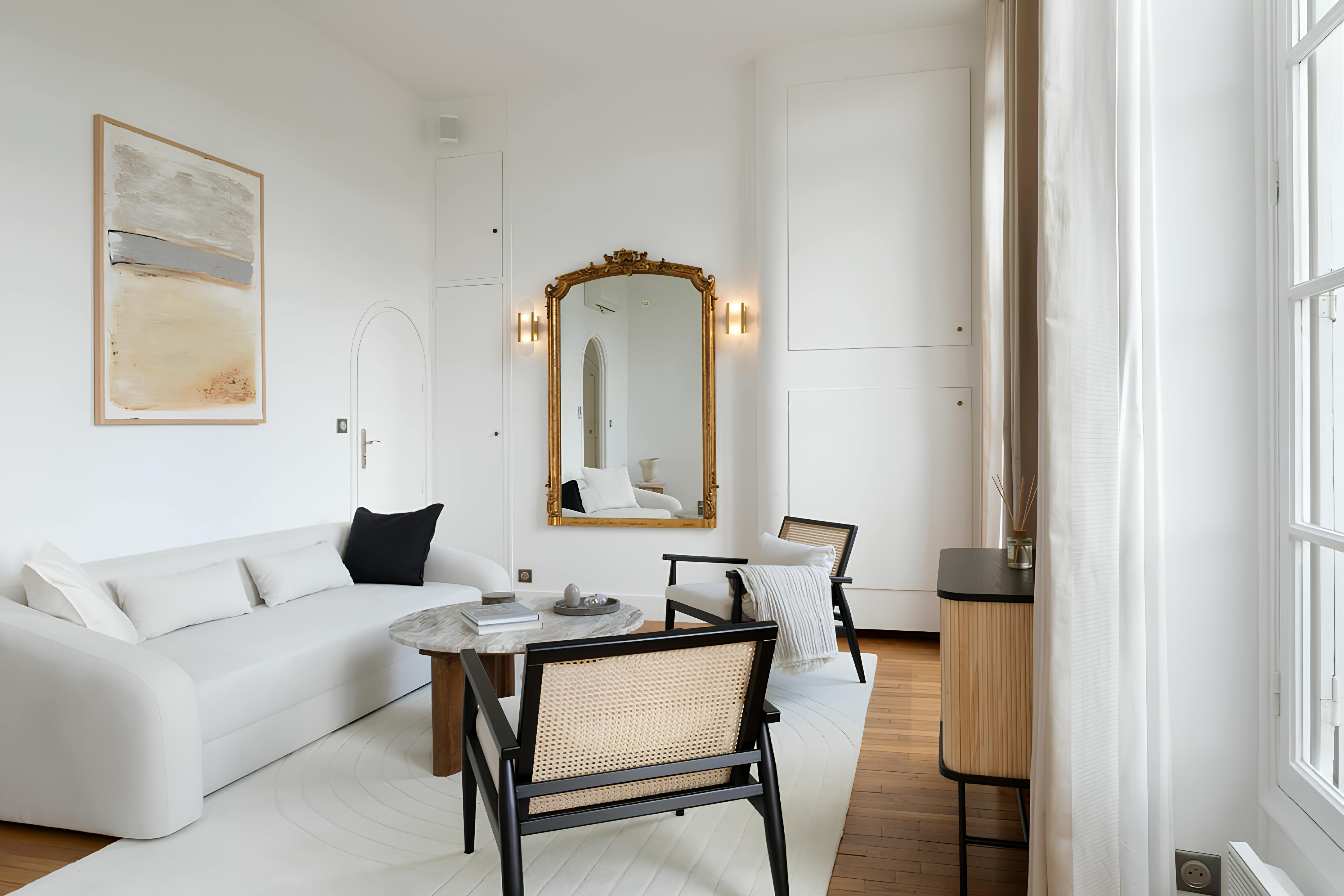 Villa Safran Saint-Germain Île de la Cité: Elegant 1-Bedroom Apartment with Stunning Views, Île de la Cité