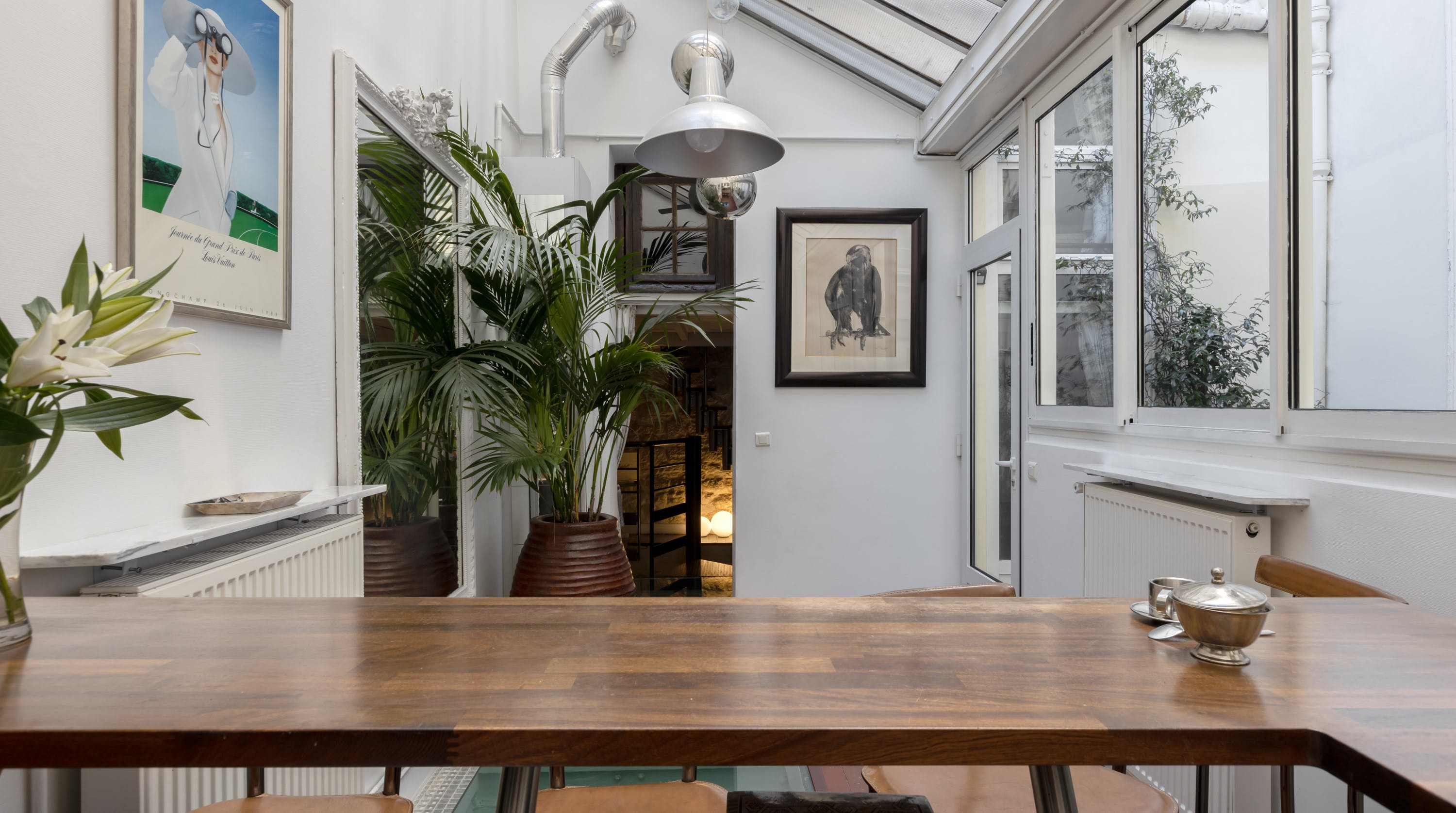 Villa Céladon Pont Marie Île Saint Louis: Charming 2-Bedroom Apartment with Gym, Île Saint Louis