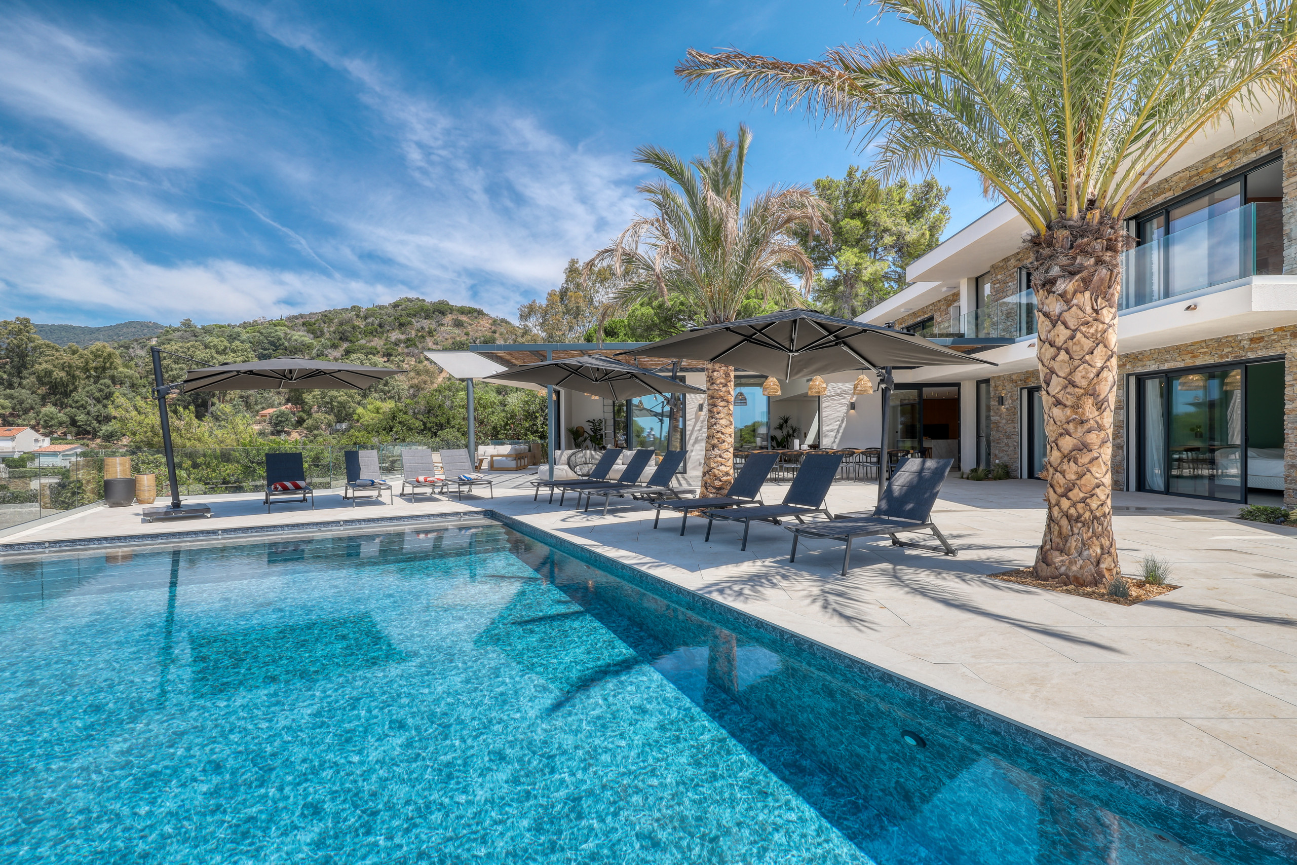 Château Autan La Mole Saint-Tropez: Seaview 8-Bedroom Villa with Infinity Pool, Saint-Tropez