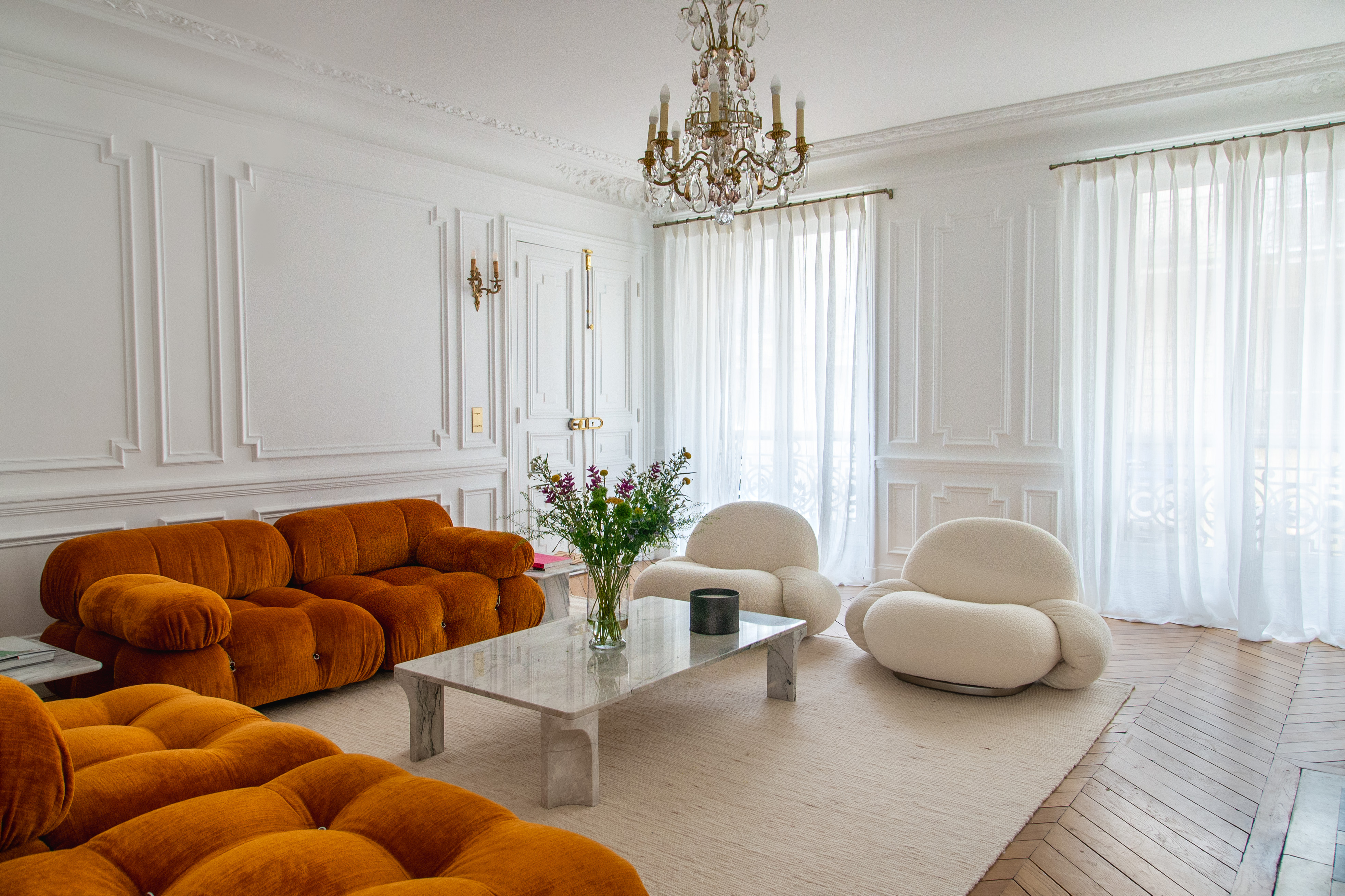 Villa Labech Caumartin Monceau – Ternes: Elegant 2-Bedroom Apartment with Air-Con, Monceau – Ternes