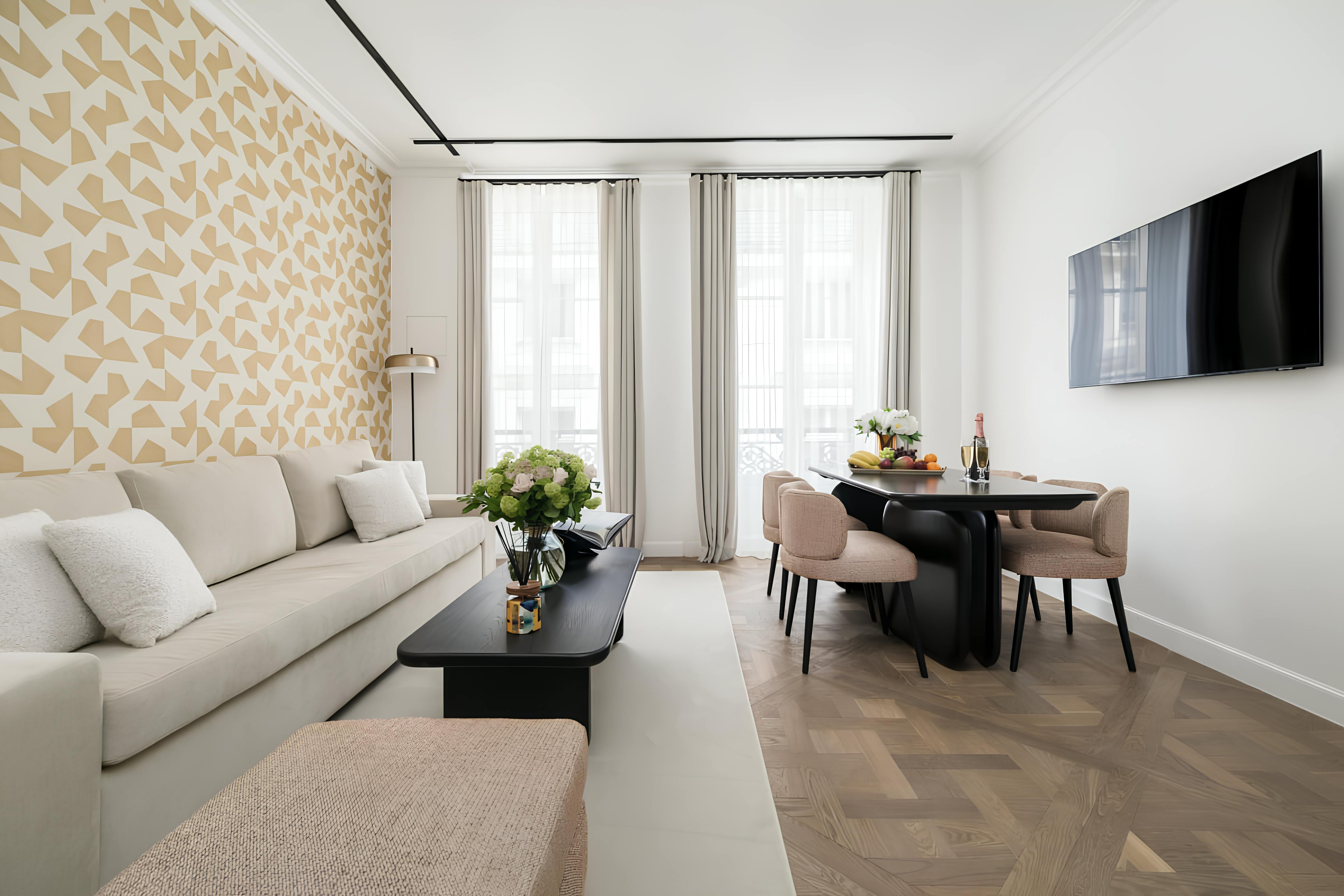 Villa Crépuscule Bachaumont Louvre – Palais Royal: Elegant 1-Bedroom Apartment Rental with Family-Friendly Comfort, Louvre Paris