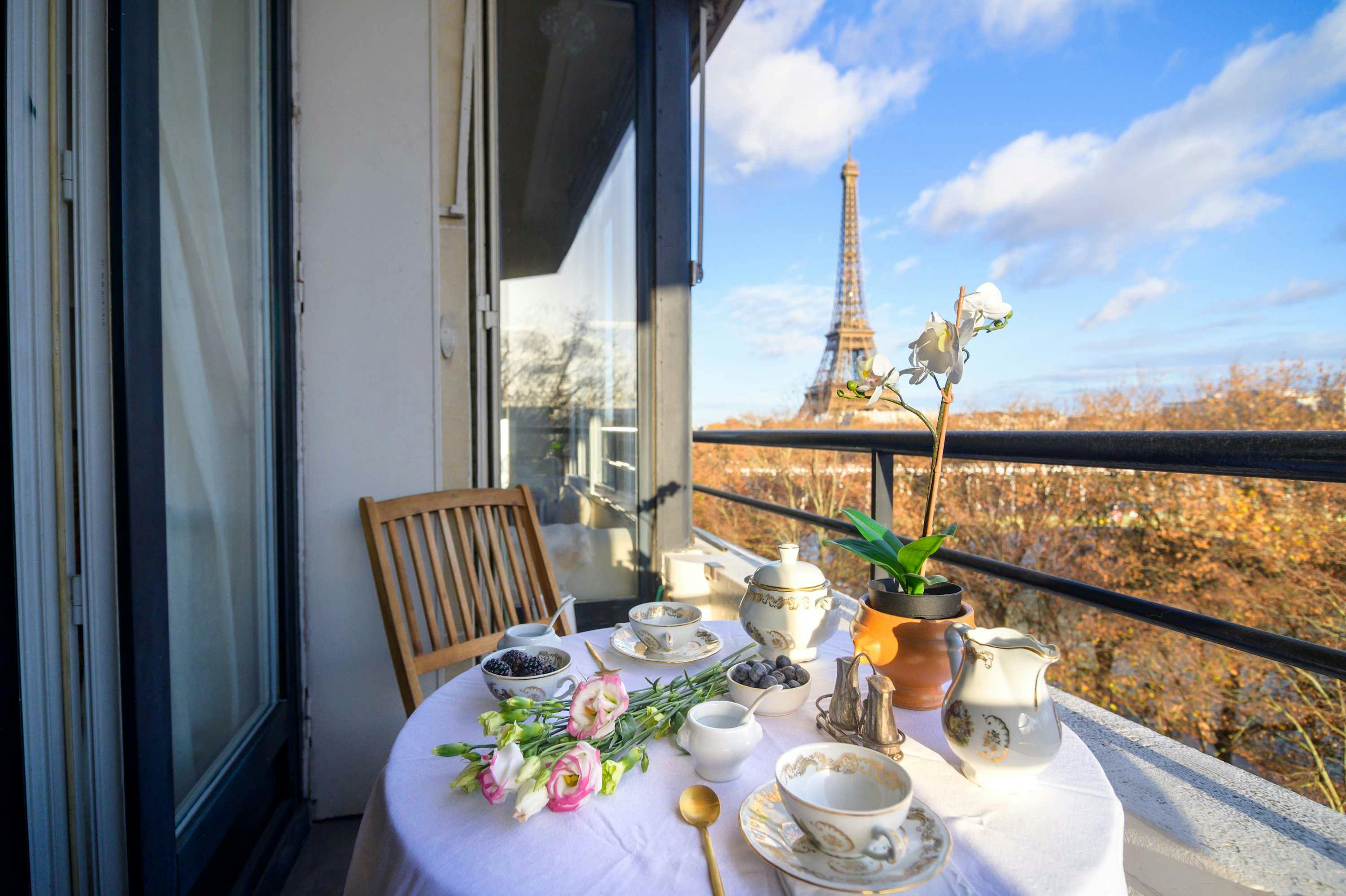 Villa Nordet Passy Eiffel Tower-749623: Charming 2-Bedroom Townhouse with Eiffel Tower Views, Paris
