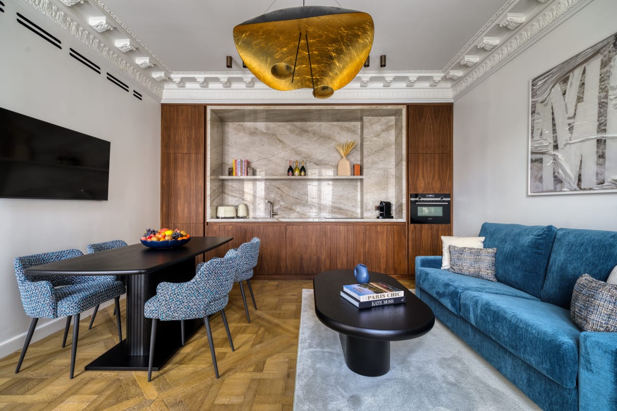 Villa Safran Pigeonnier Louvre – Palais Royal: Luxury 1-Bedroom Apartment with Air-Con, Louvre – Palais Royal