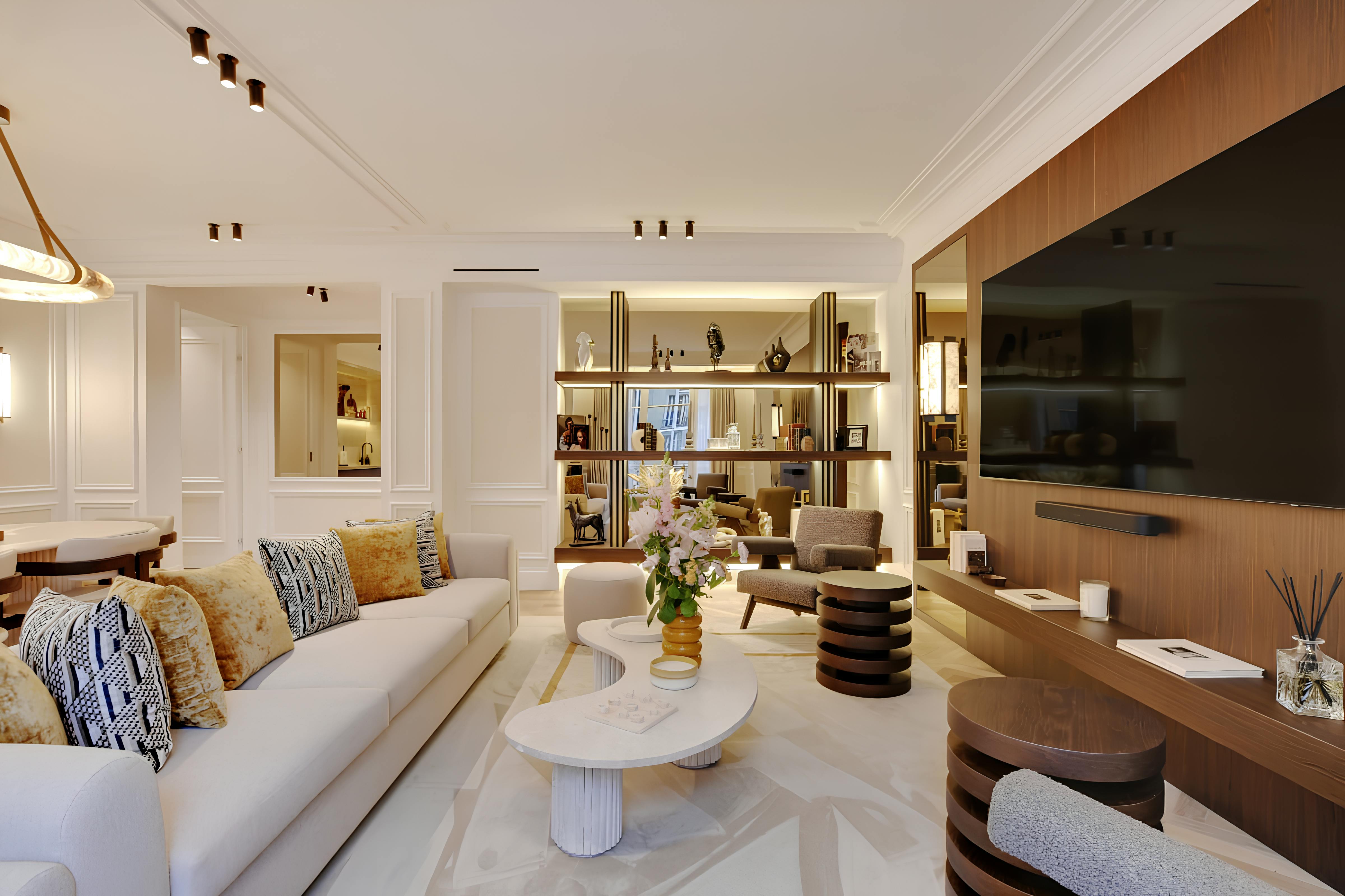 Château Rive Gauche: 3-Bedroom Luxury Apartment with Parisian Charm, Montparnasse