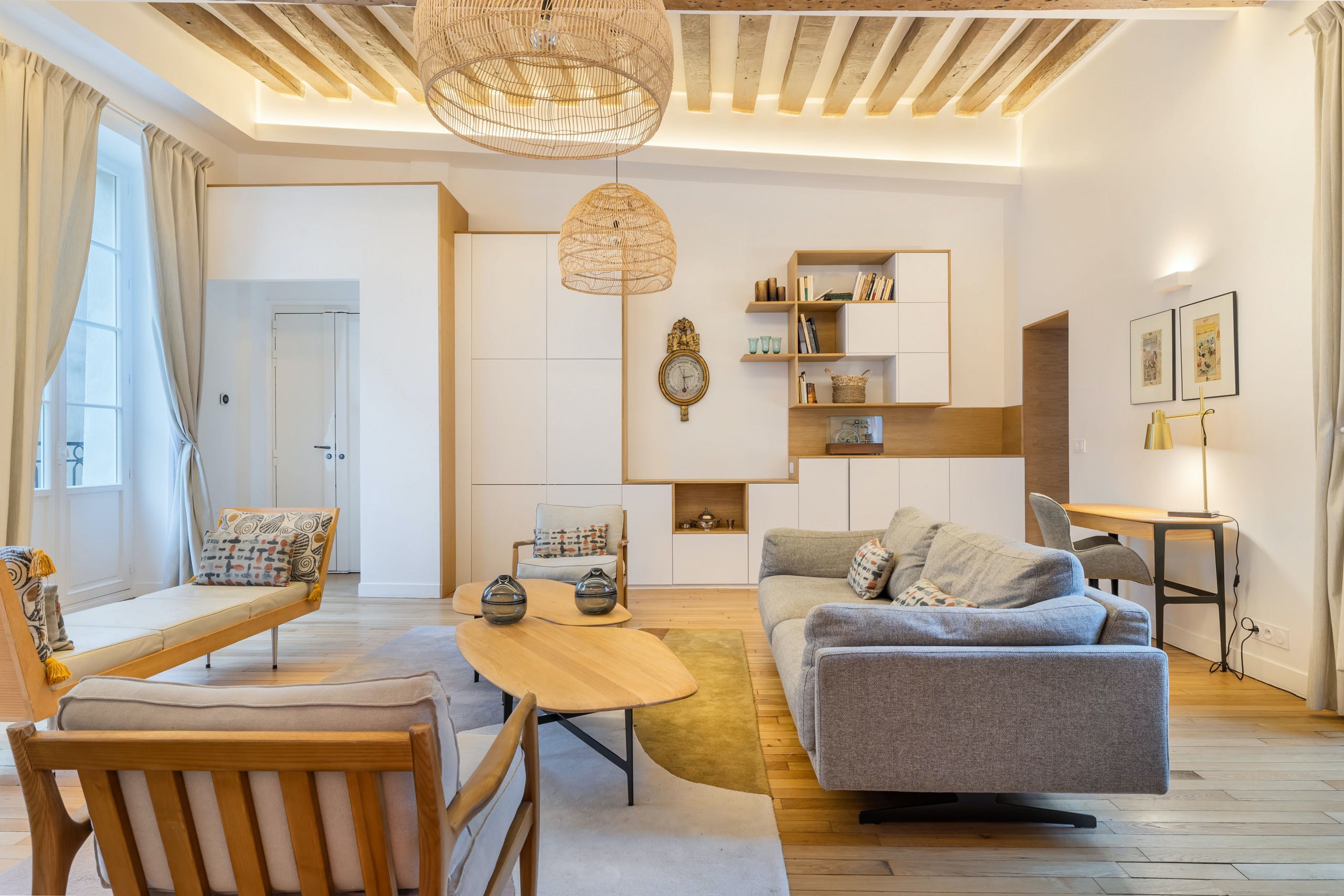 Villa Crépuscule Ensenada Le Marais: Elegant 2-Bedroom Apartment for Families and Groups, Le Marais, Paris