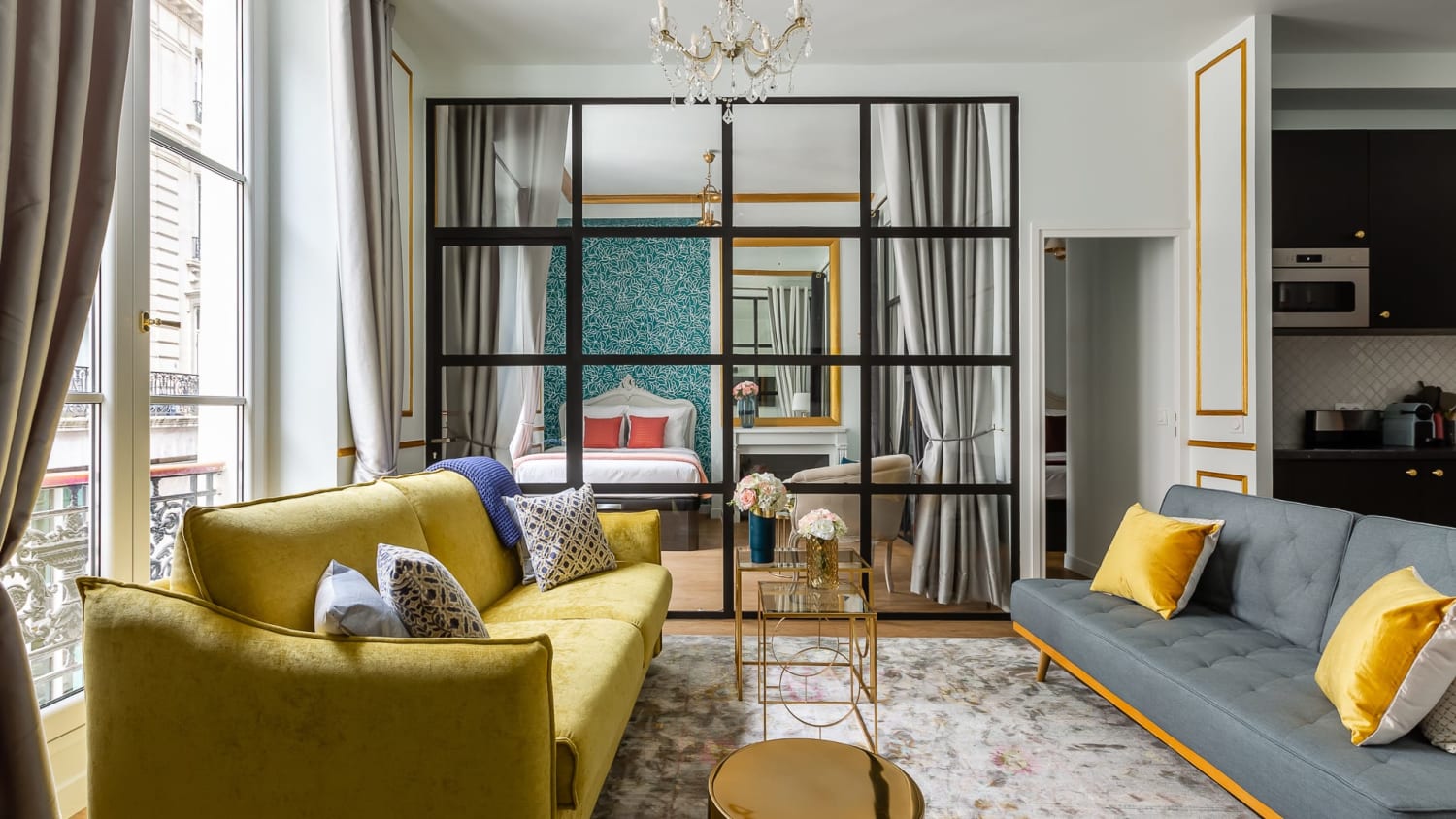 Villa Céladon Étienne Marcel Montorgueil – Les Halles: Elegant 2-Bedroom Apartment Near Louvre, Montorgueil, Paris