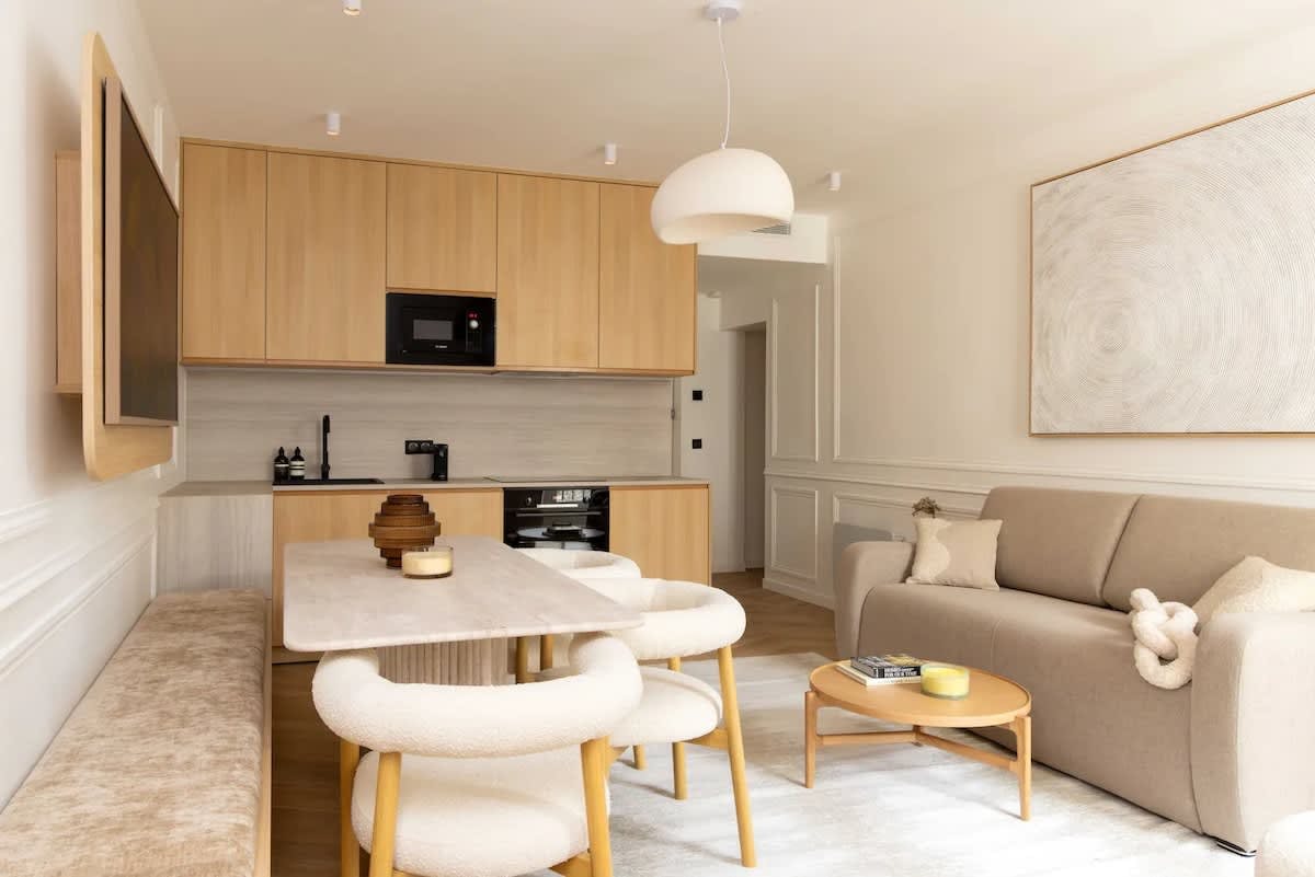 Villa Crépuscule Grégoire Montorgueil – Les Halles: Elegant 2-Bedroom Apartment with Family-Friendly Amenities, Paris