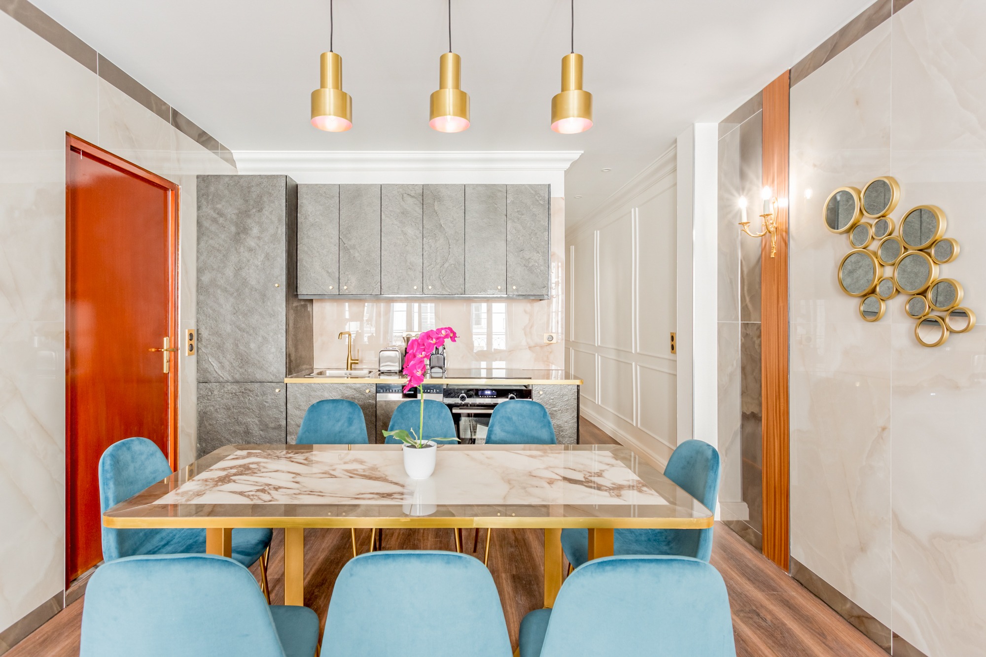 Villa Nacré Sentier Montorgueil – Les Halles: 3-Bedroom Luxury Apartment for Families, Montorgueil – Les Halles, Paris