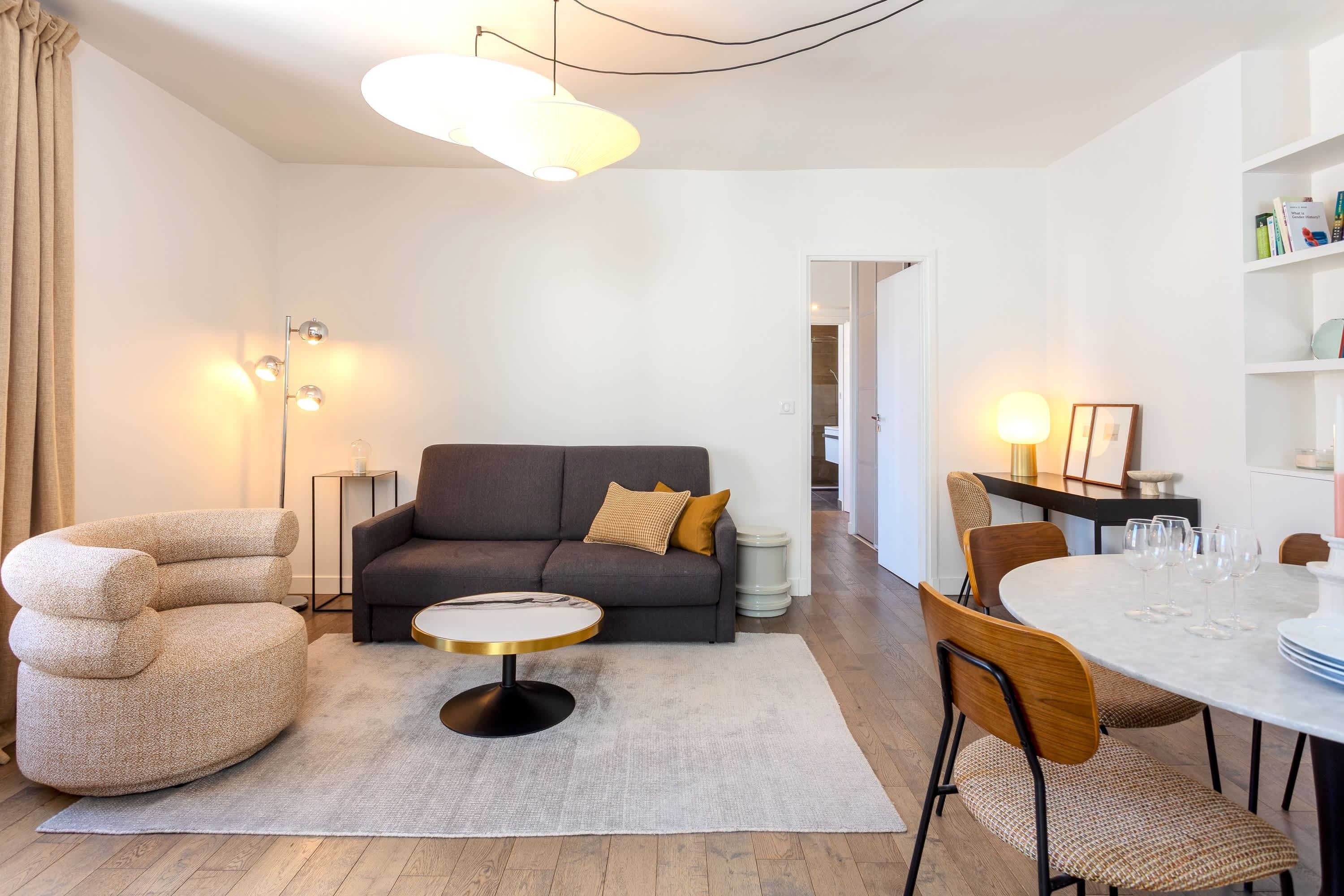 Villa Vermeil Port-Royal Saint Germain des Prés – Odéon: Elegant 2-Bedroom Luxury Apartment with Air-Con, Saint Germain des Prés – Odéon, Paris