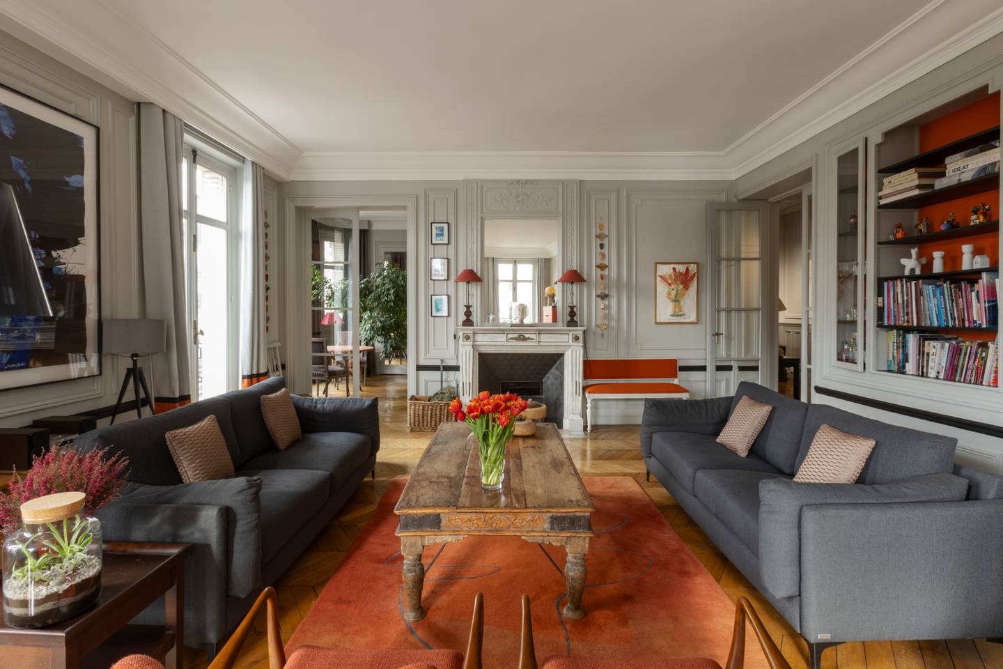 Villa Labech Luxembourg Saint Germain des Prés – Odéon-737147: Elegant 3-Bedroom Apartment with Juliet Balconies, Saint Germain des Prés – Paris