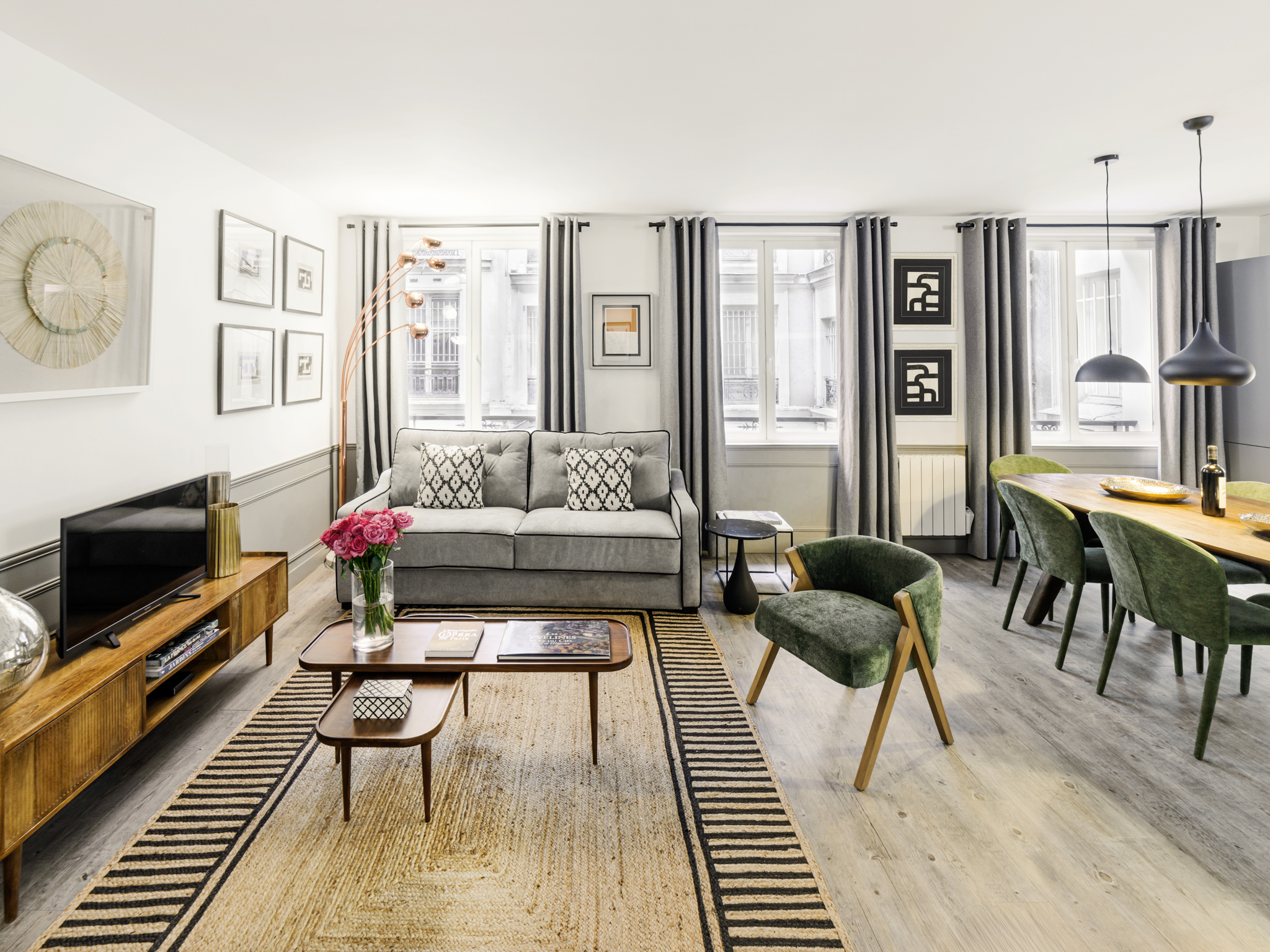 Villa Safran Temple Le Marais: Elegant 3-Bedroom Apartment for Families, Le Marais, Paris
