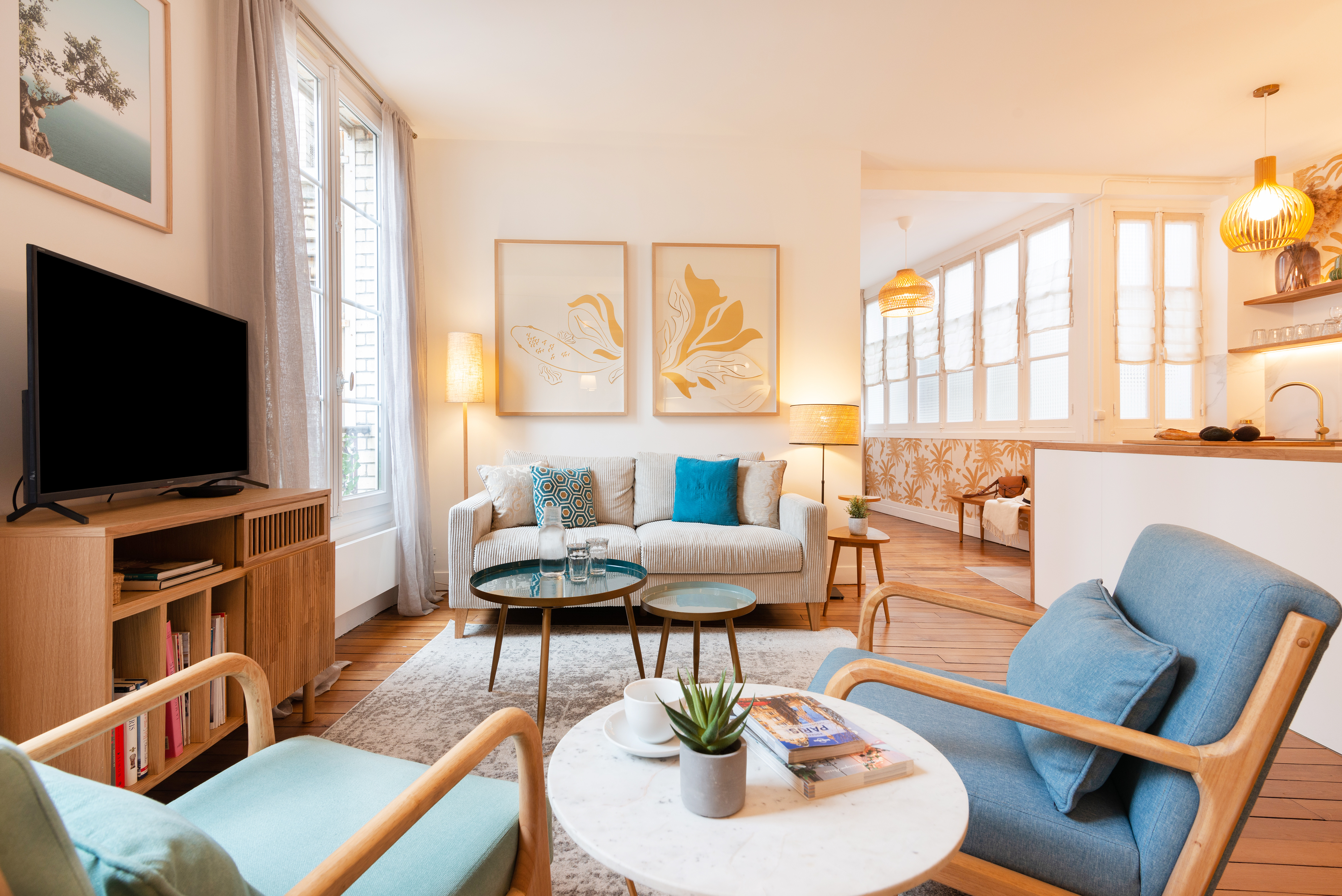 Villa Safran Enclos Le Marais: 2-Bedroom Luxury Apartment in Historic Le Marais, Paris