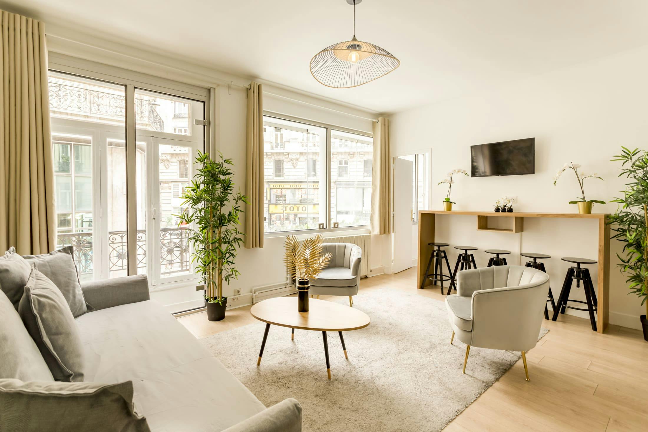 Villa Autan Lescot Montorgueil – Les Halles-761512: Elegant 3-Bedroom Apartment for Families, Montorgueil – Les Halles