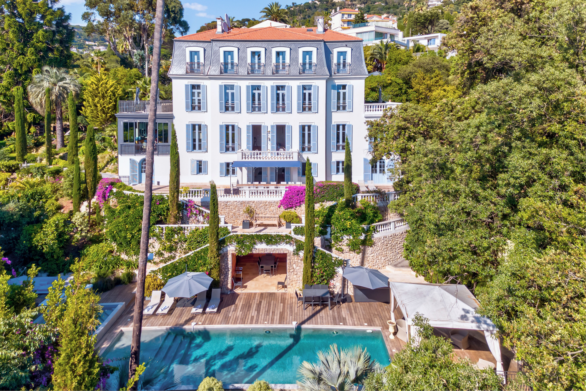 Château Safran Californie Cannes: Luxury 9-Bedroom Villa with Seaview and Pool, Cannes