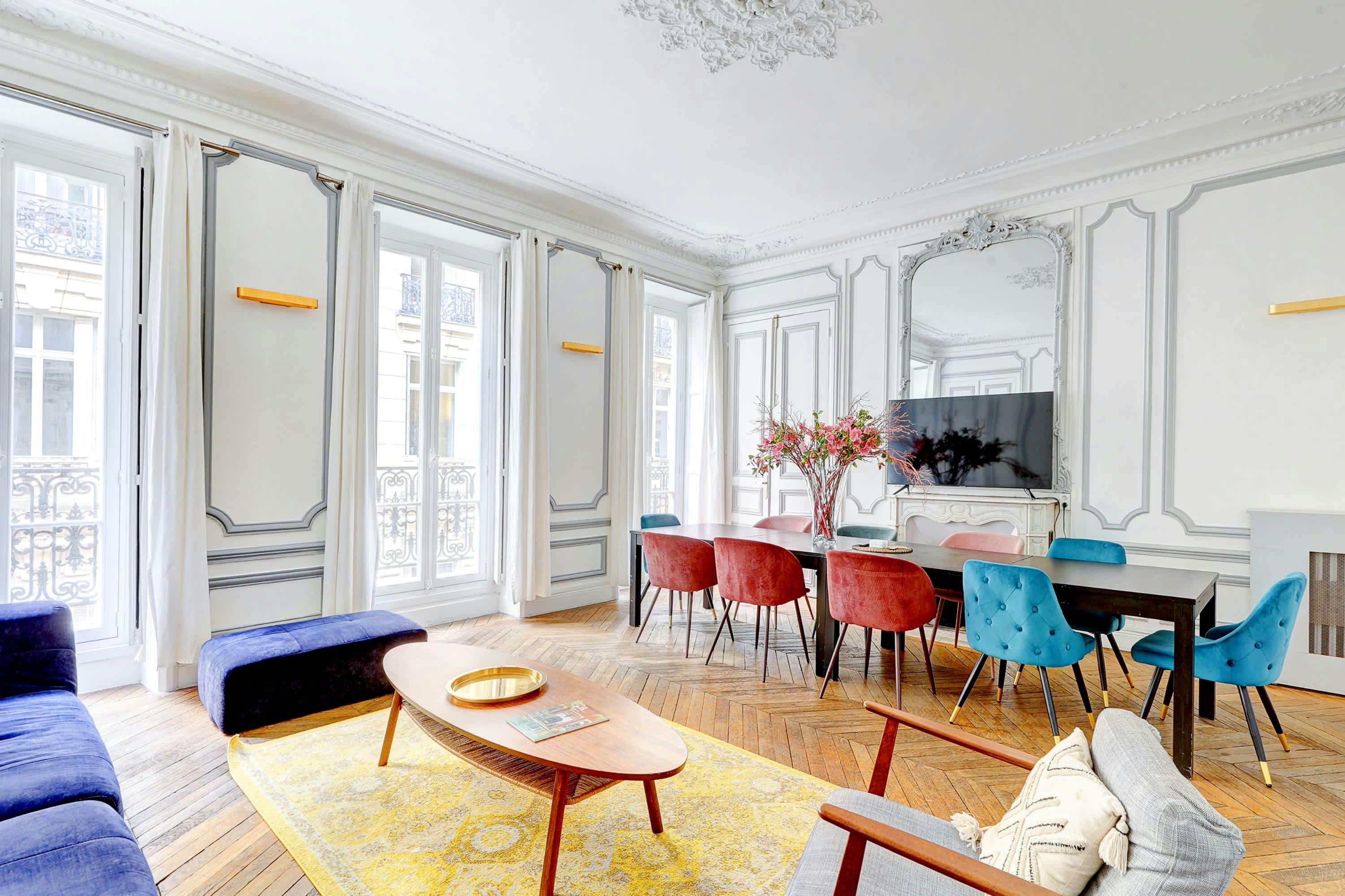 Villa Crépuscule Ternes Arc de Triomphe – Champs-Élysées-750239: 3-Bedroom Apartment for Families, Arc de Triomphe – Champs-Élysées