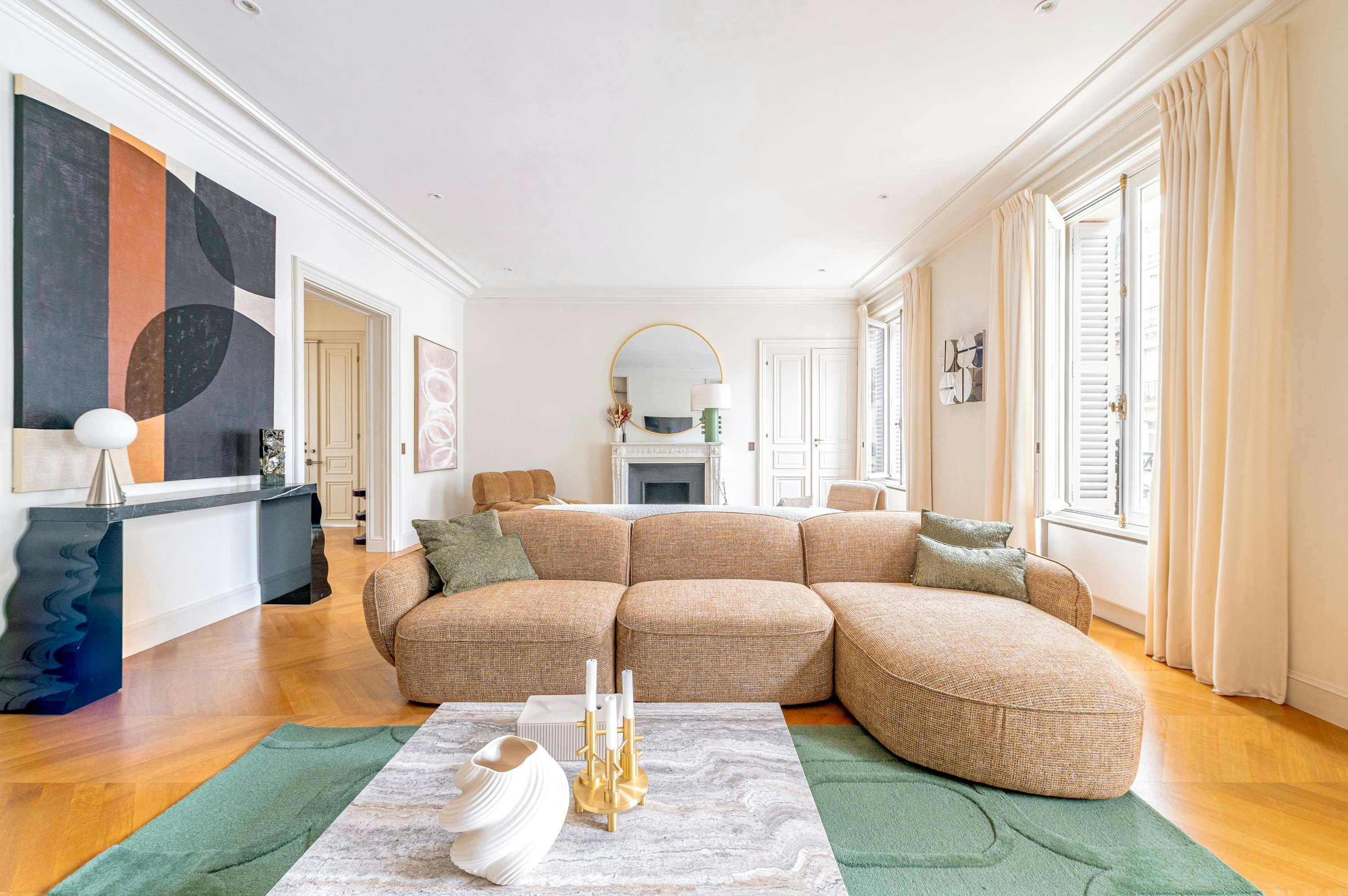Villa Aube Passy Arc de Triomphe – Champs-Élysées-782752: Spacious 3-Bedroom Luxury Apartment for Family Stays, Paris