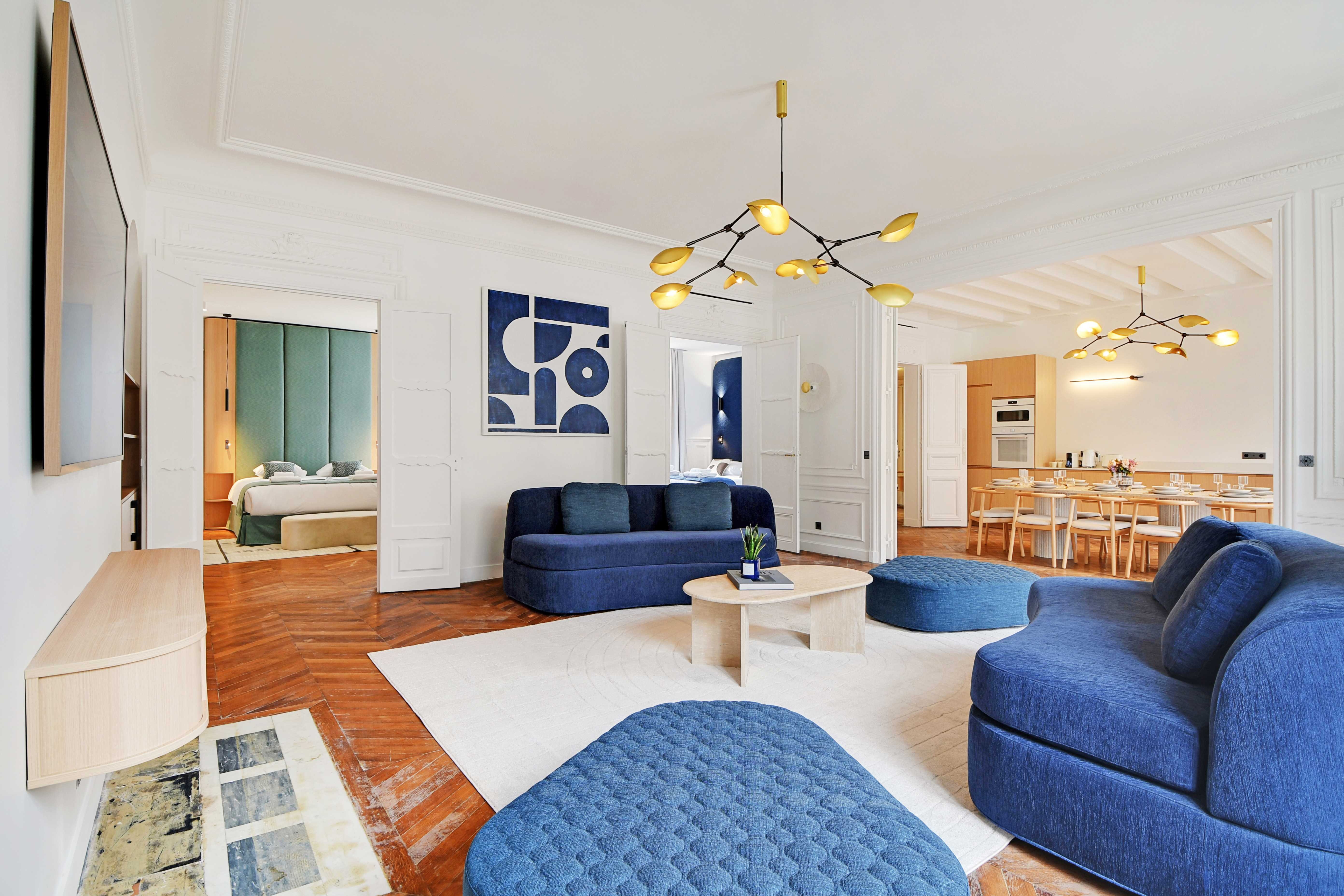 Villa Safran Palais-Royal Louvre-686638: 4-Bedroom Luxury Apartment with Balcony, Louvre – Palais Royal