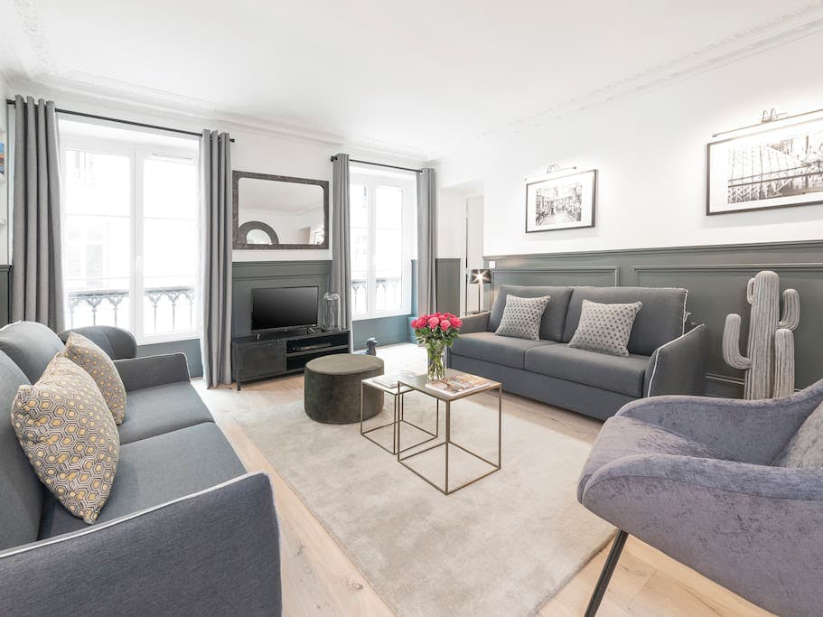 Villa Safran Palais Royal Louvre – Palais Royal: 3-Bedroom Family-Friendly Apartment Near Louvre, Paris