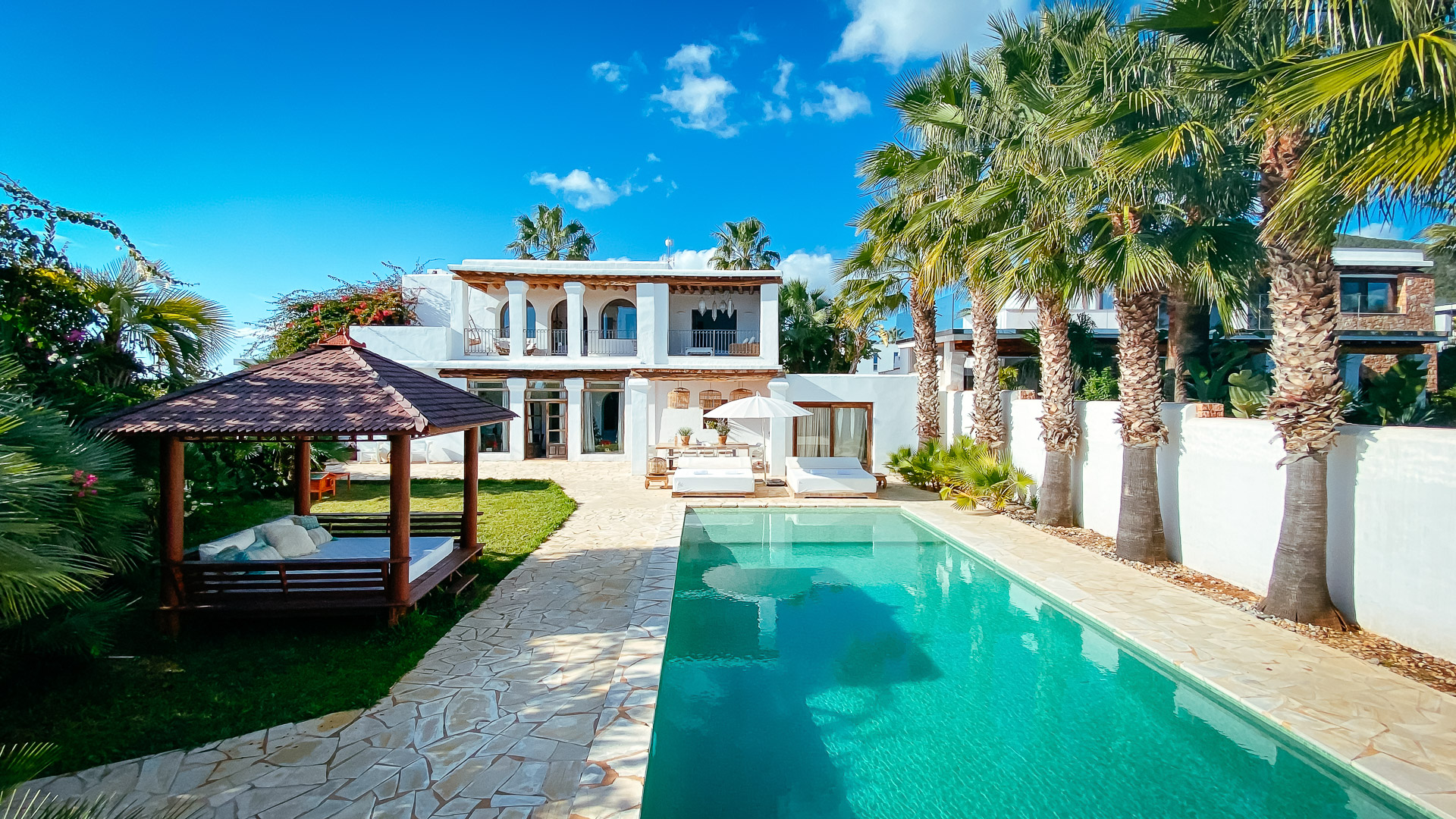 Villa Alborada Can Pep Simó Ibiza Town: Luxury 4-Bedroom Apartment with Seaview and Pool, Ibiza Town