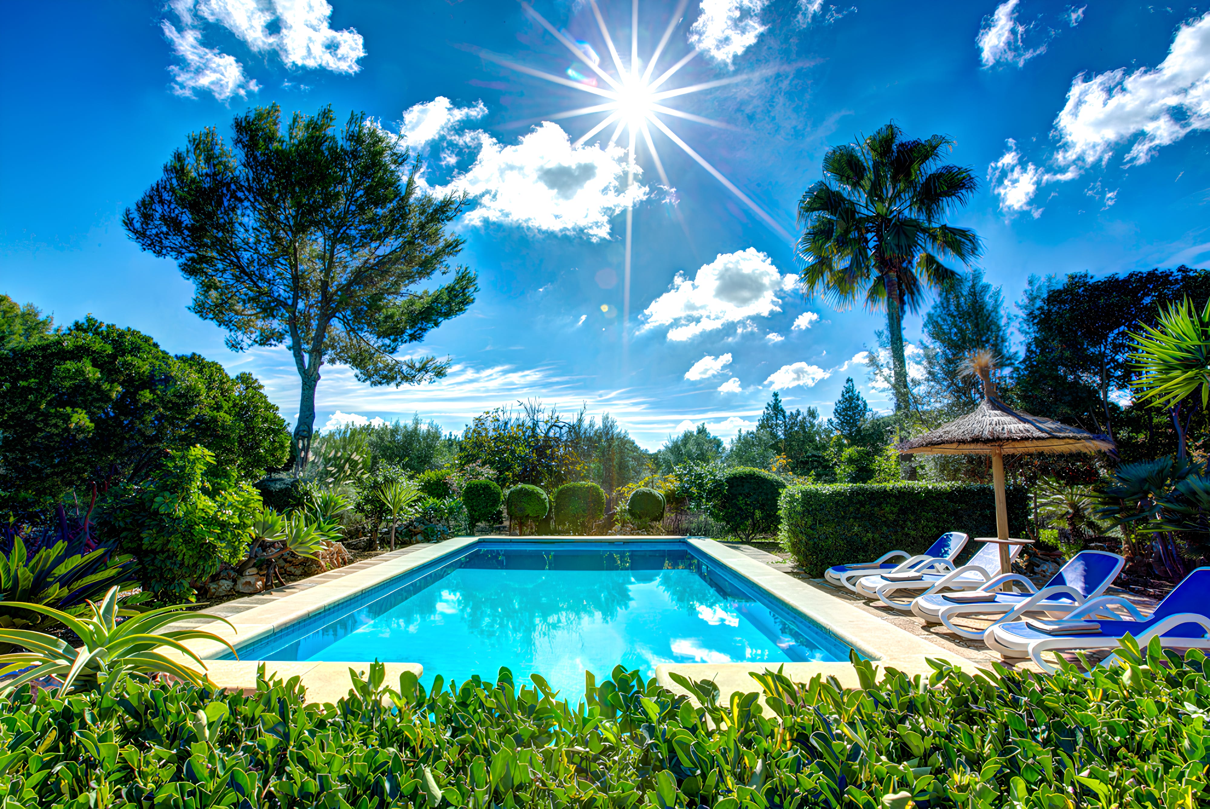 Villa Solano Llenaire Pollença-730127: Charming 3-Bedroom Villa with Pool and Sea Views, Pollença