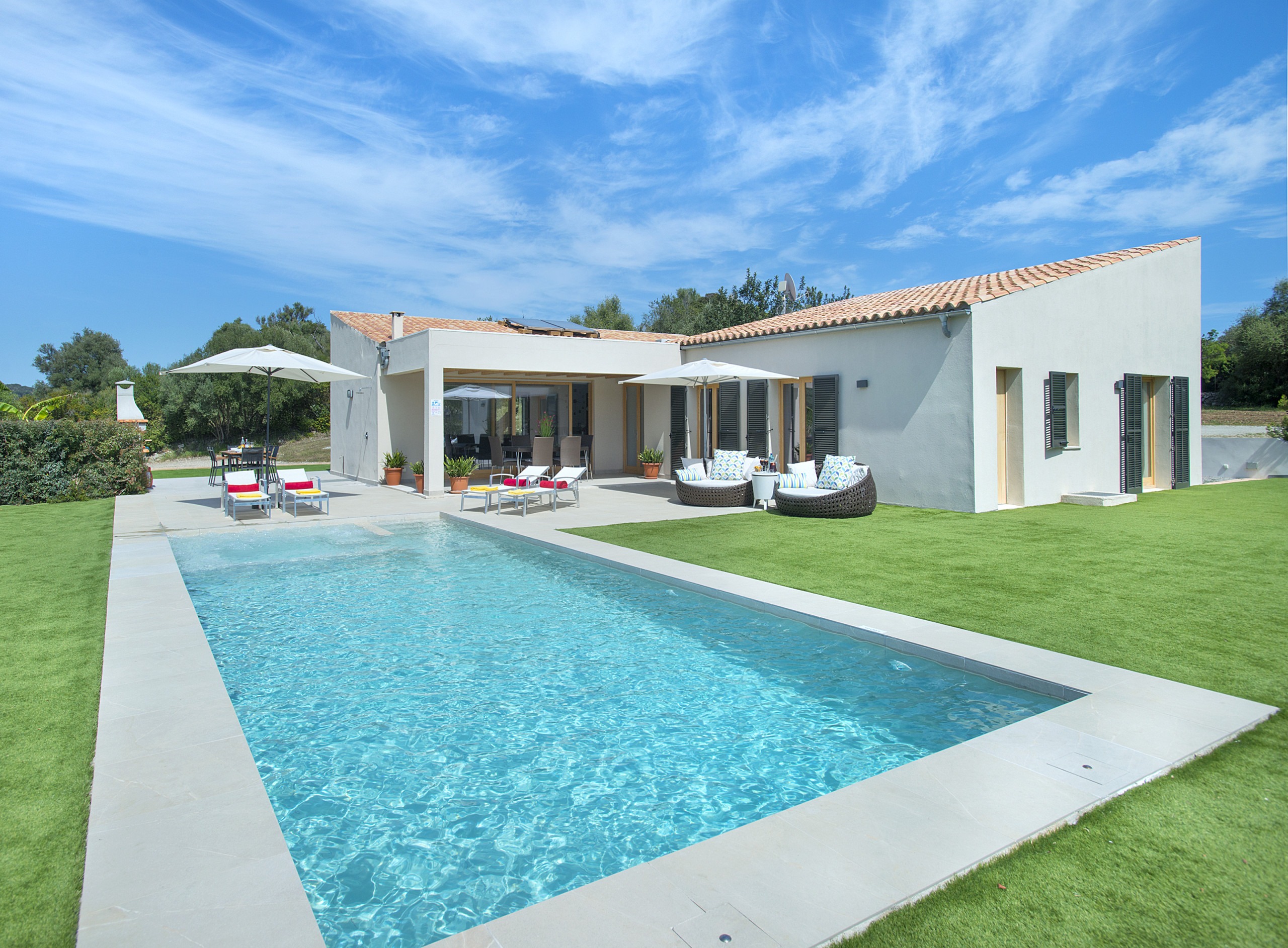Villa Solano Llenaire Pollença-770902: Luxury 3-Bedroom Apartment with Seaview and Pool, Pollença