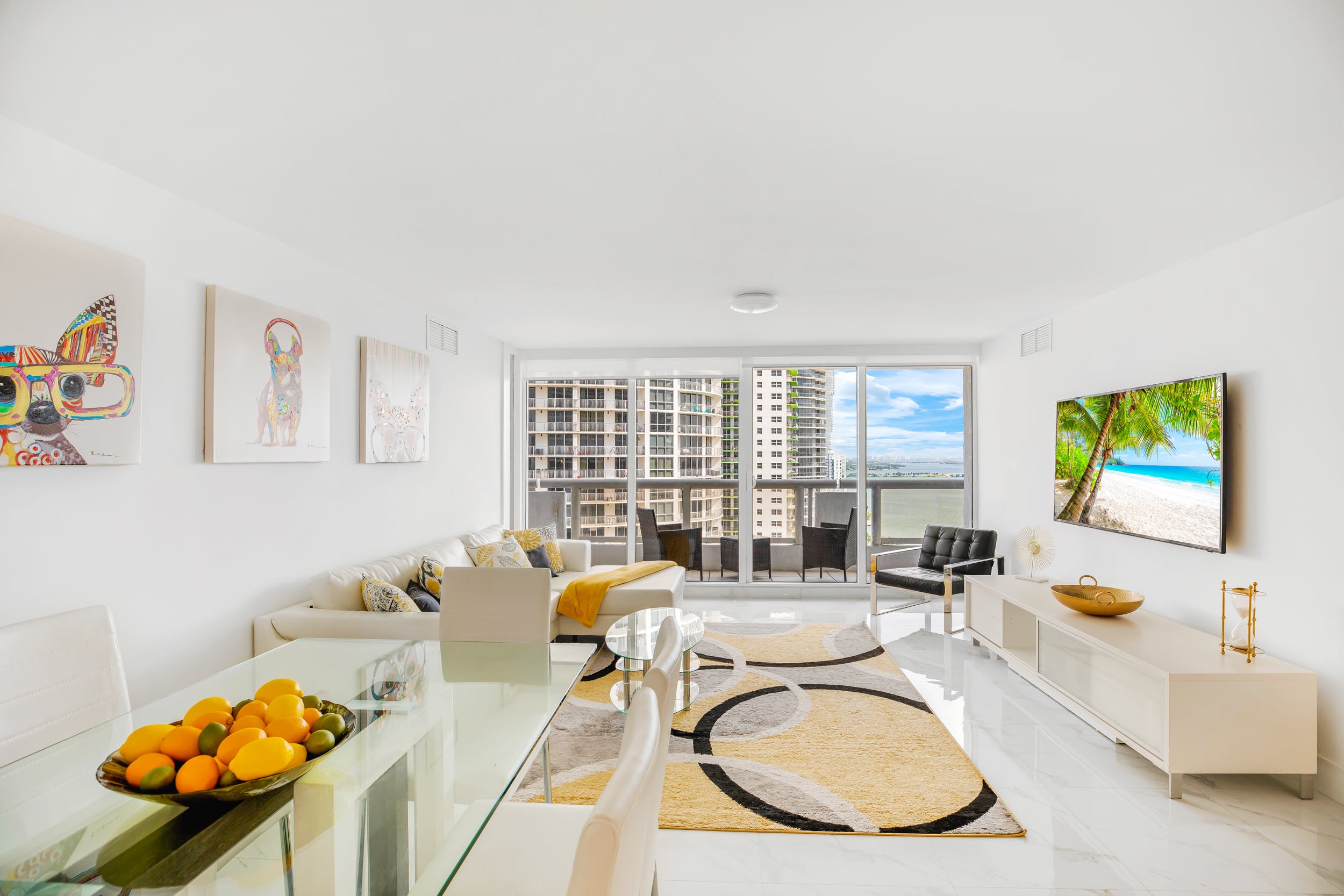 Villa Boreas Park Avenue Downtown Miami: Luxury 4-Bedroom Apartment with Seaview and Pool, Downtown Miami