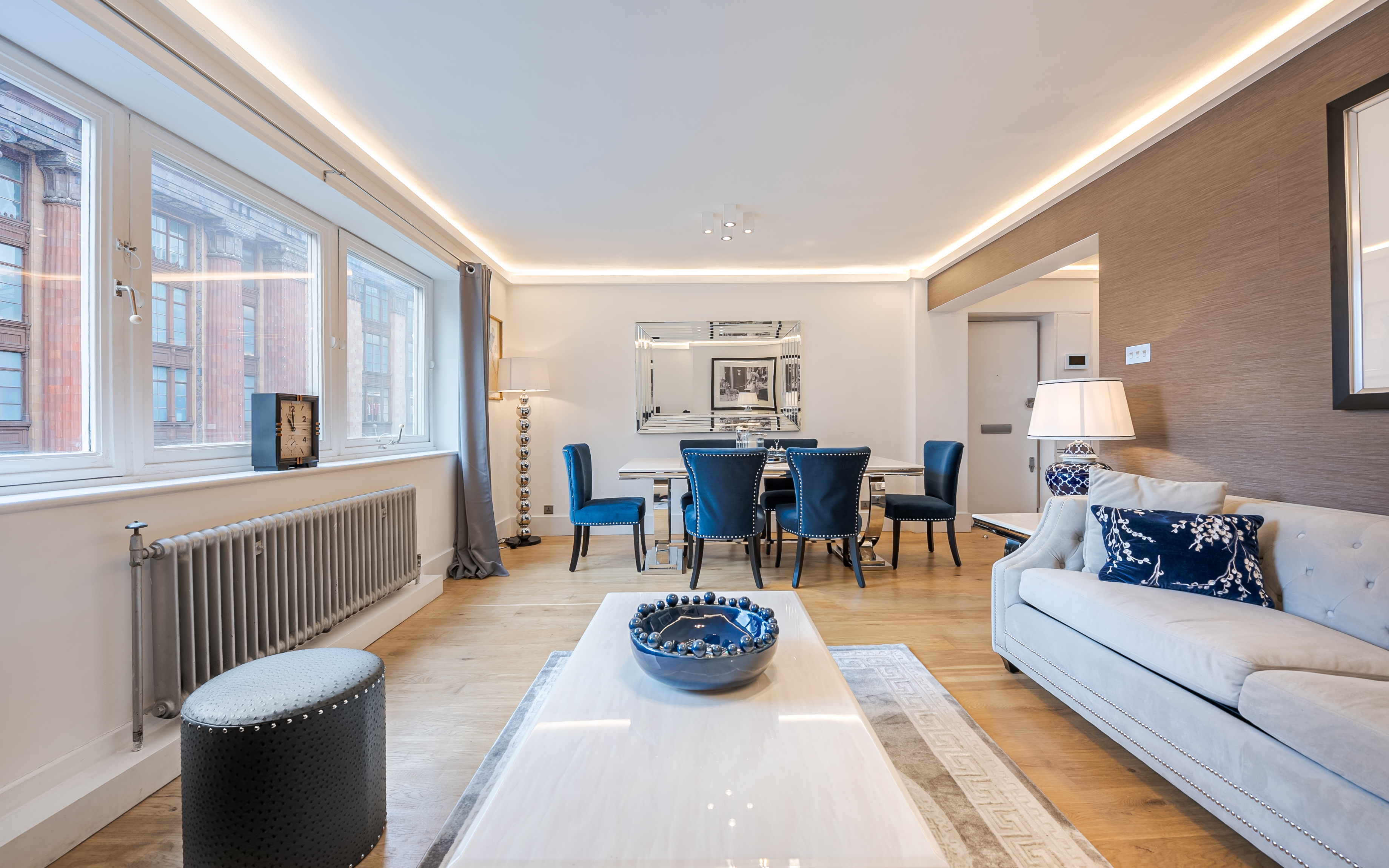 House Rowan Albert Gate Knightsbridge: Chic 1-Bedroom Apartment with Air Conditioning, Apartment Rental Knightsbridge