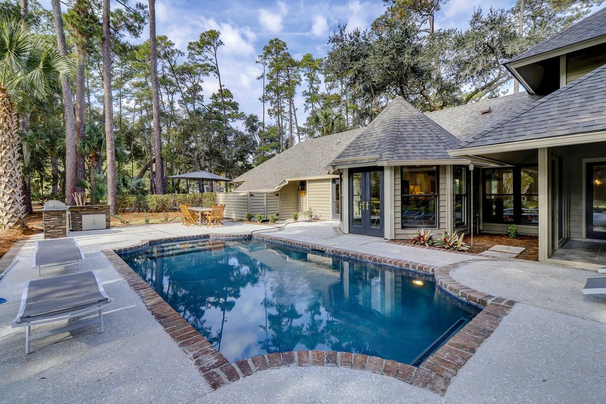 Villa Lysias Skull Creek Hilton Head: Luxury 5-Bedroom Apartment with Seaview and Pool, Hilton Head