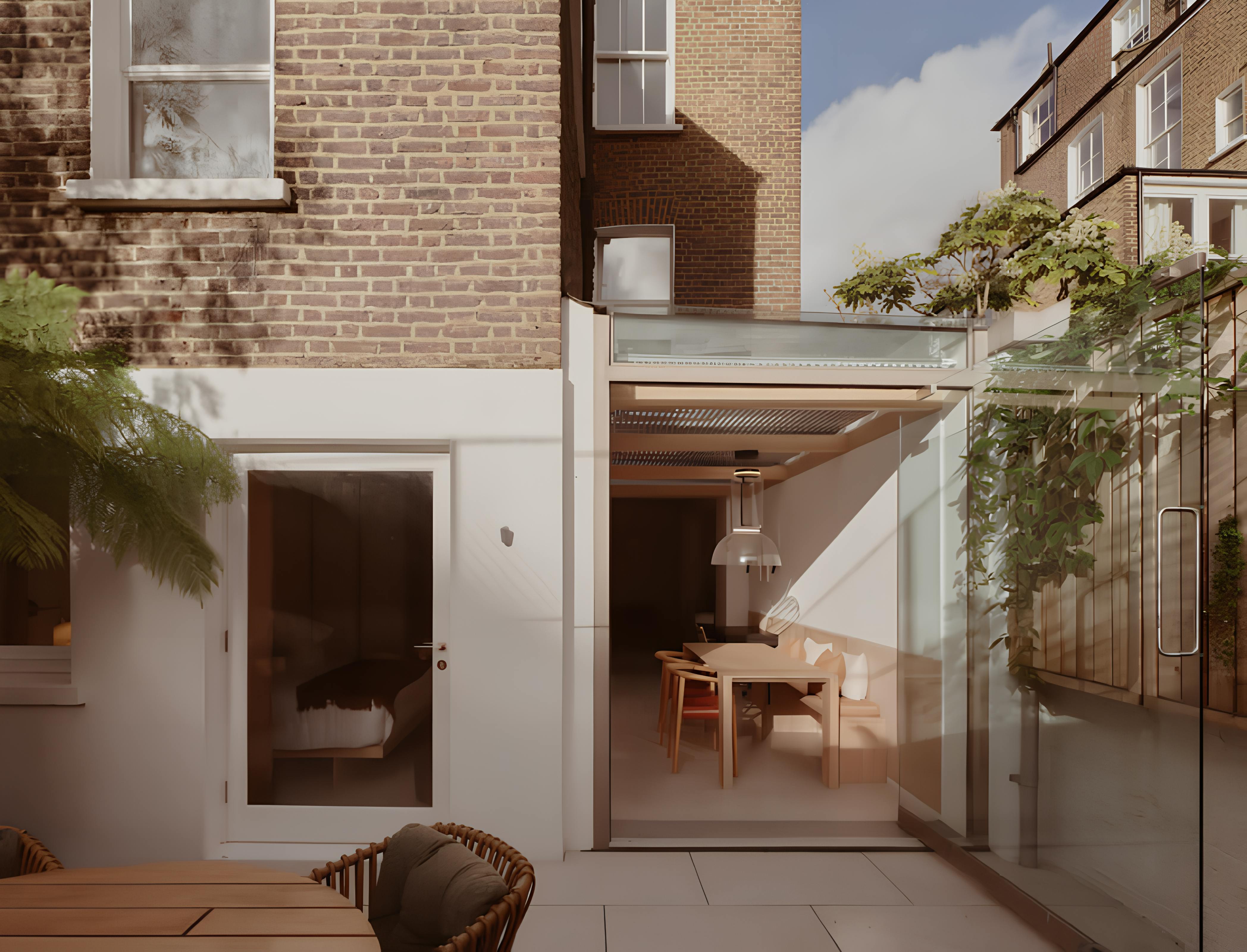 House Gloaming Ladbroke Notting Hill: Luxurious 2-Bedroom Apartment with Private Patio, Notting Hill