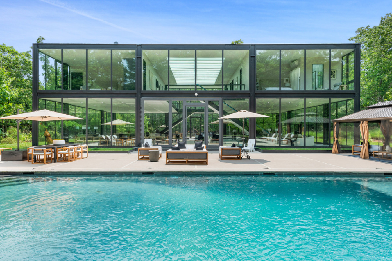 House Dunecrest Amagansett: Luxury 6-Bedroom House with Sea Views and Pool, Amagansett