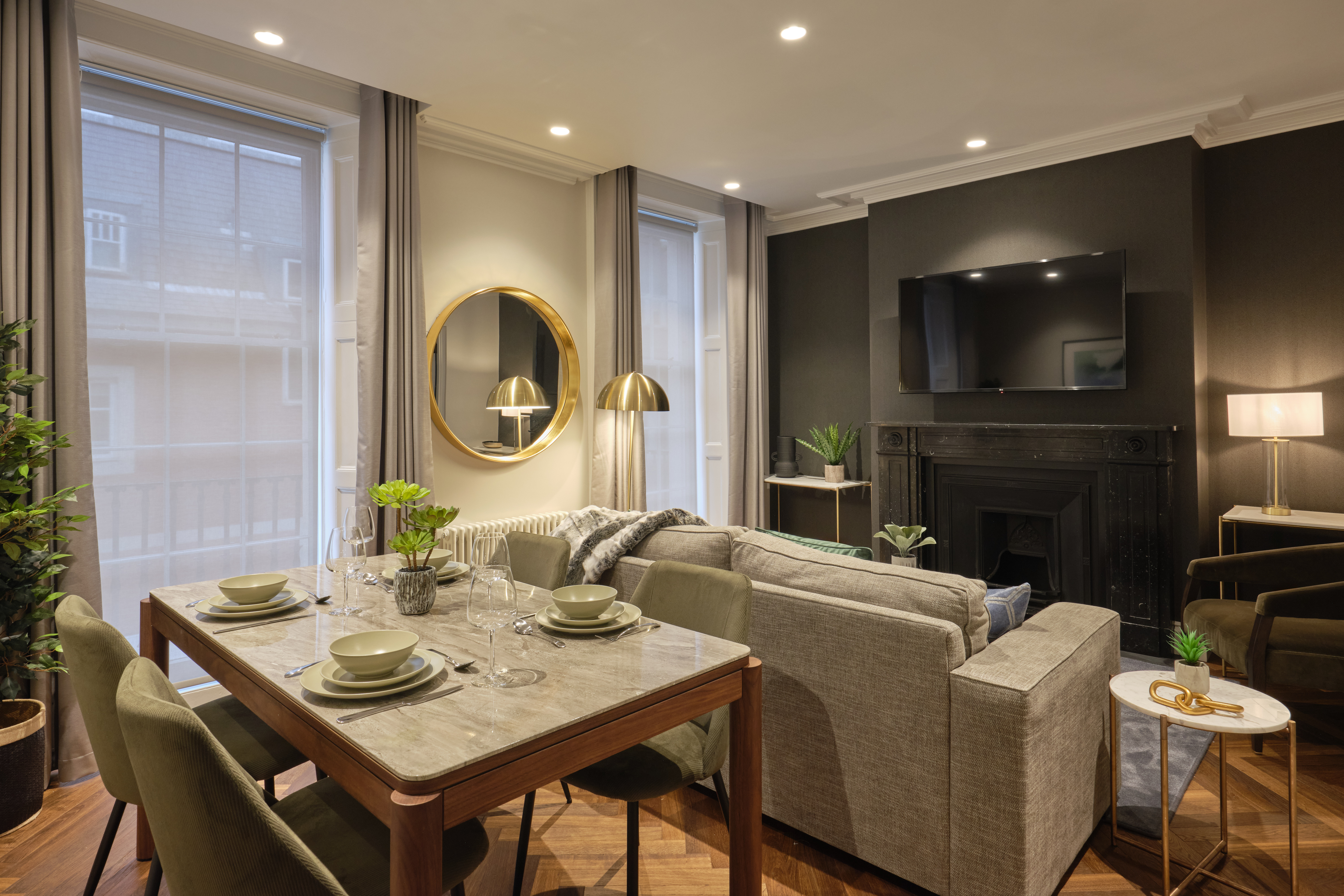 House Vesper Hyde Park Mayfair: Chic 1-Bedroom Apartment with Stylish Interiors, Mayfair