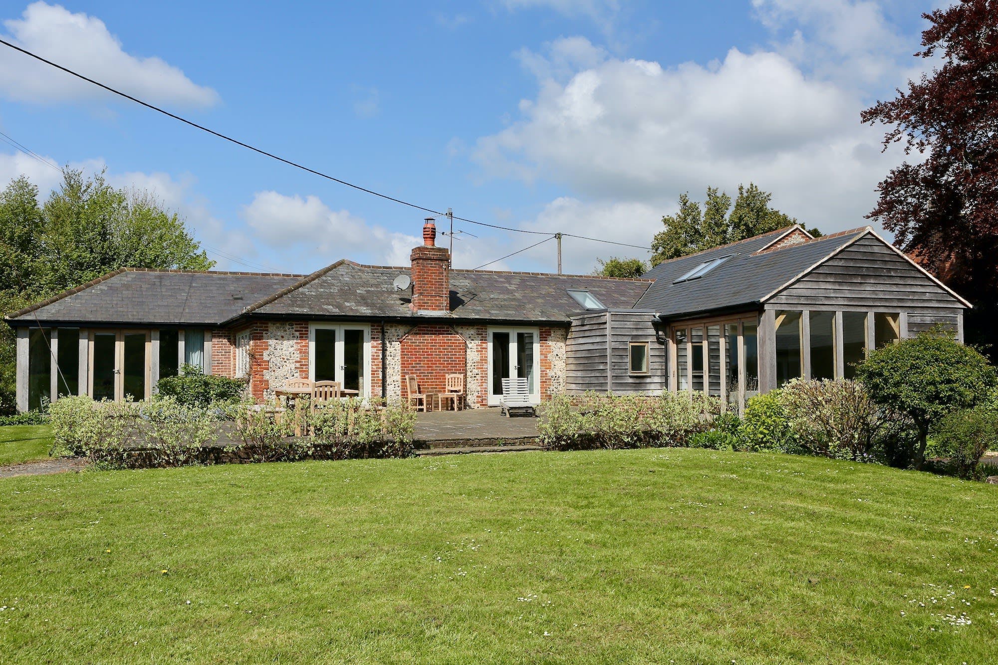 House Rowan Goodwood Chichester: 5-Bedroom Holiday House with Hot Tub and Sea View, West Sussex