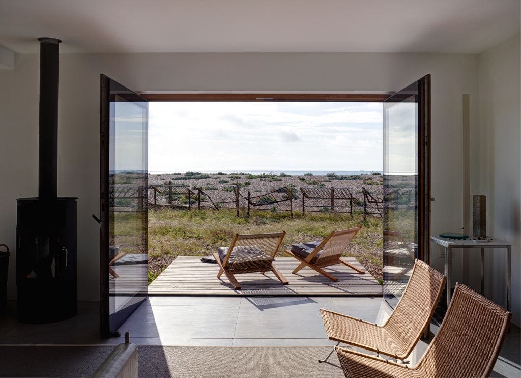 House Helm Burmarsh Dungeness: Chic 1-Bedroom Apartment with Seaview and Beachfront Location, Dungeness