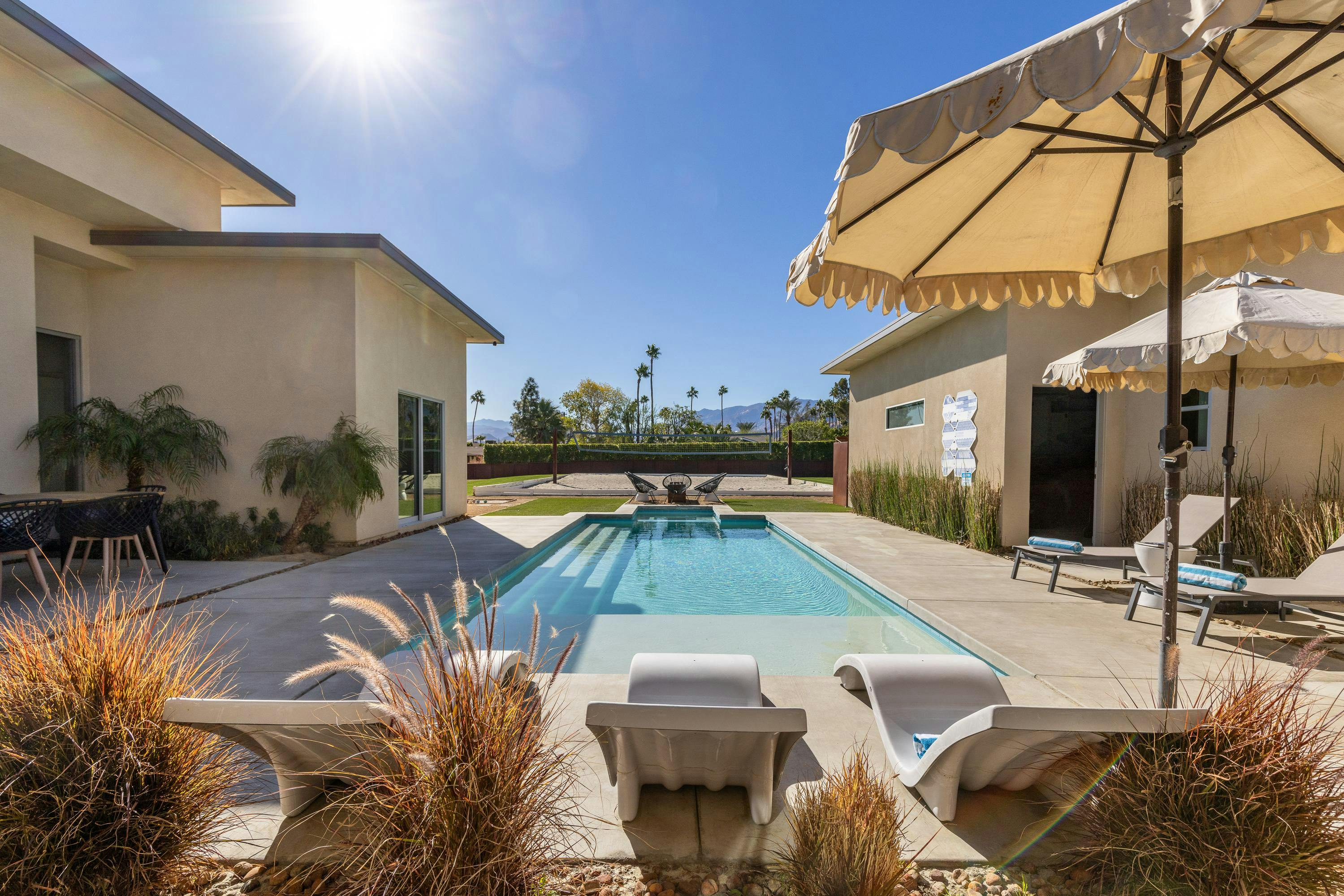 Villa Ponente Andreas Palm Springs: Luxury 4-Bedroom House with Pool and Hot Tub, Palm Springs