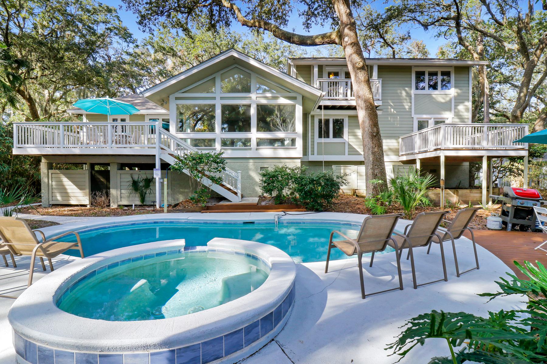 Villa Kaikias Jarvis Creek Hilton Head: Luxury 5-Bedroom Villa with Ocean Views and Private Pool, Hilton Head